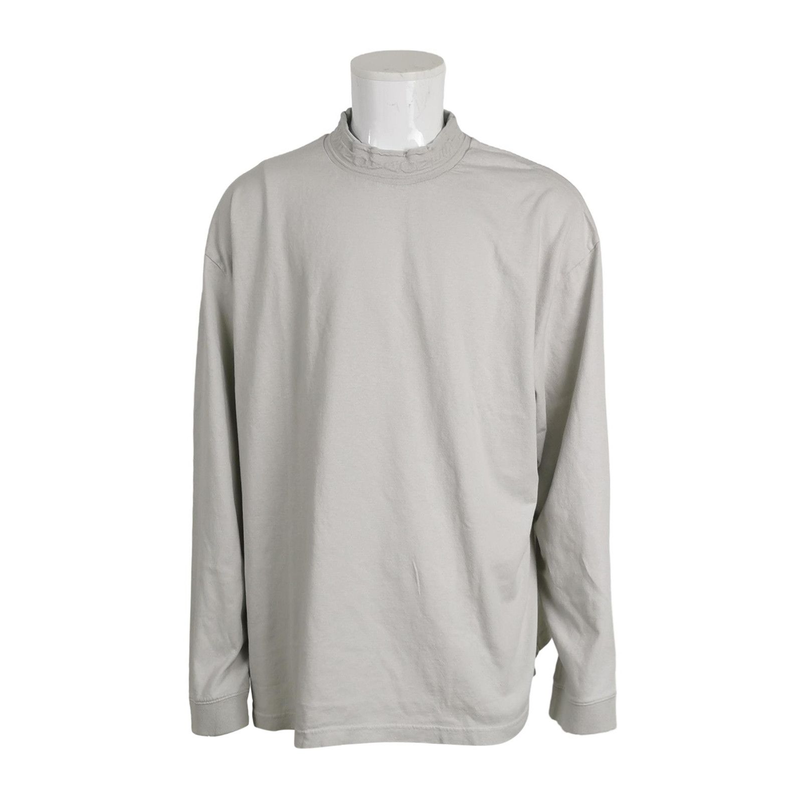 Vintage Stella McCartney Gray Cotton Letter Print Long-Sleeve T-Shirt Size US M / EU 48-50 / 2 - 1 Thumbnail