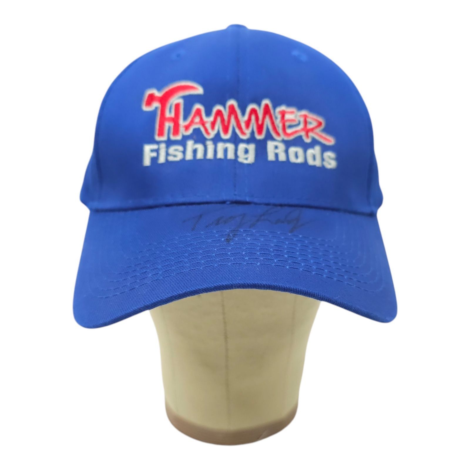 Other Hammer Fishing Rods Troy Landry Signed? Strapback Cap Swamp Size ONE SIZE - 10 Thumbnail