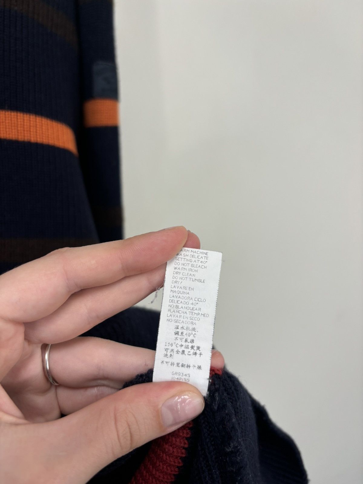 Paul & Shark Paul & Shark Yachting Nautical Micro 1/4 Zip Wool Sweater Size US M / EU 48-50 / 2 - 10 Thumbnail