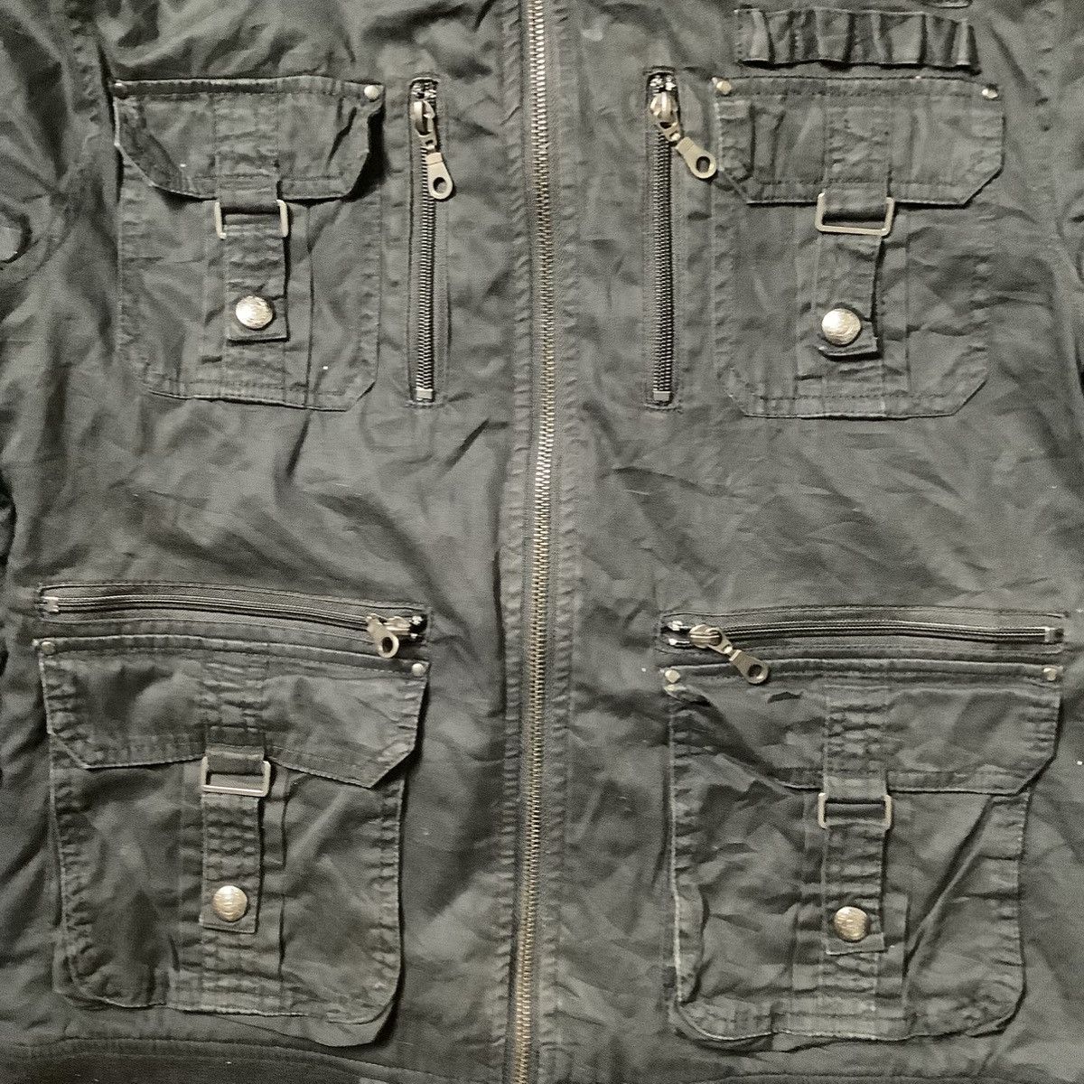 14th Addiction 2000's BarebackRealdress Multipocket Bondage Jacket Size US L / EU 52-54 / 3 - 3 Thumbnail