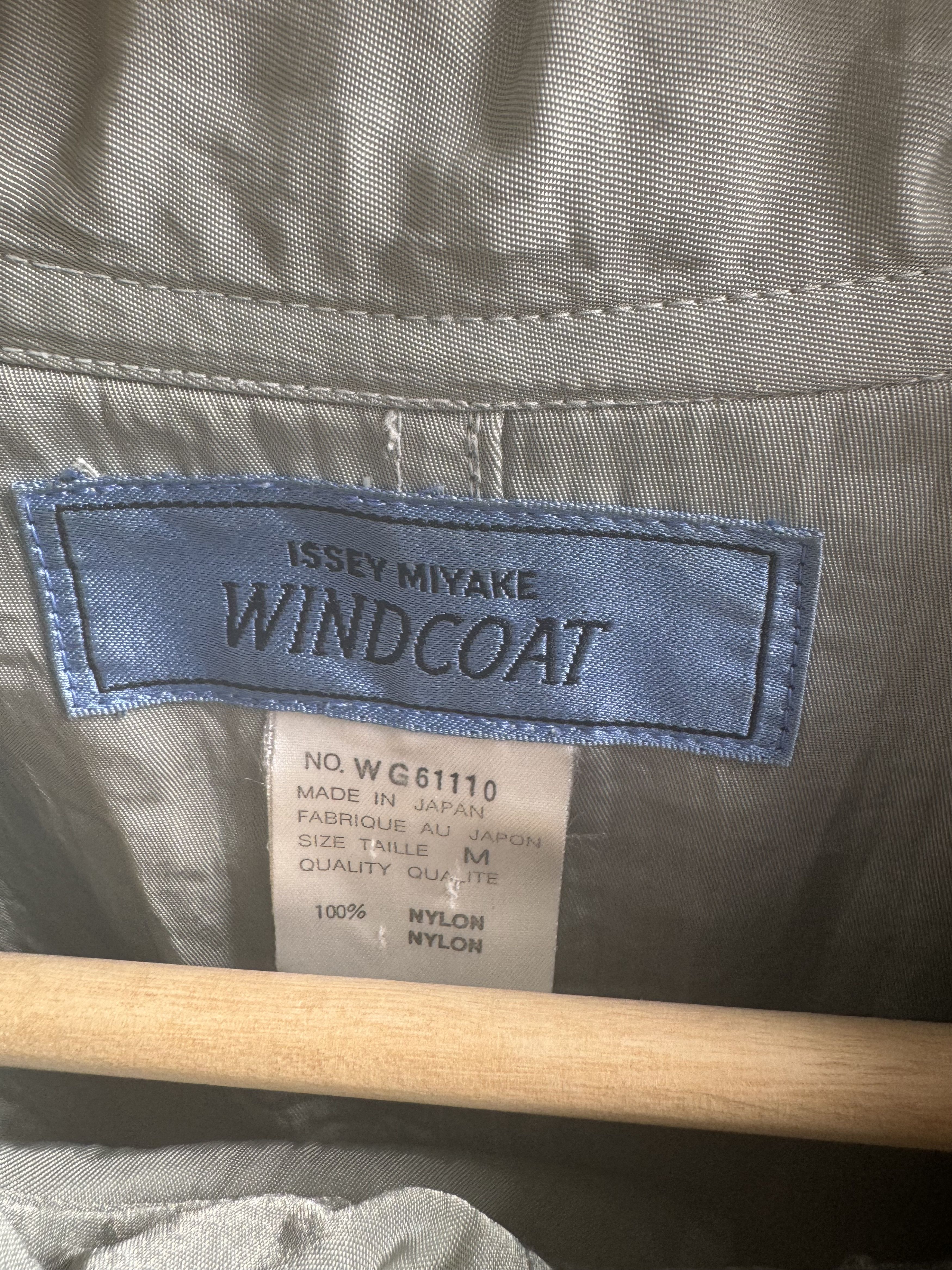 Issey Miyake Issey Miyake Light Green Pearlescent Wind Coat Size L / US 10 / IT 46 - 4 Thumbnail