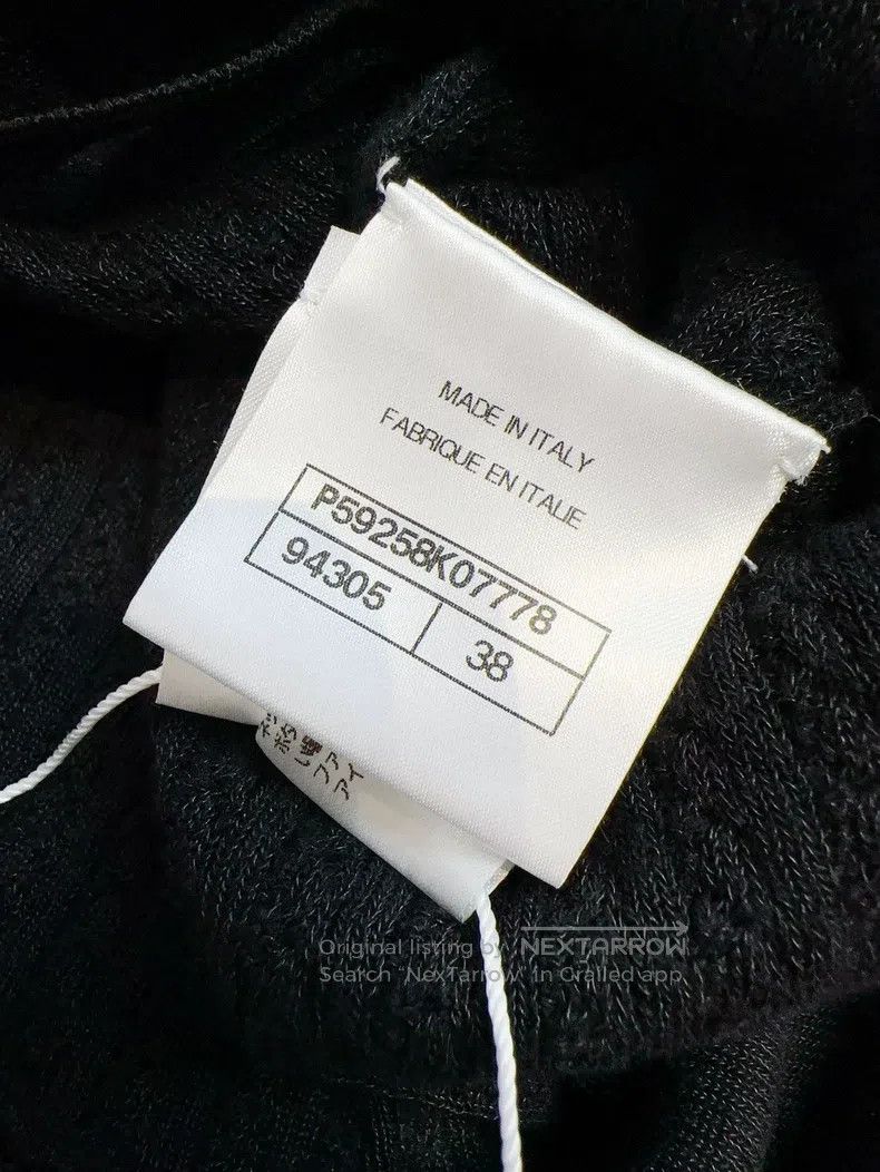 Chanel Chanel Hamburg series anchor buckle black long-sleeved kni Size XS / US 0-2 / IT 36-38 - 6 Thumbnail