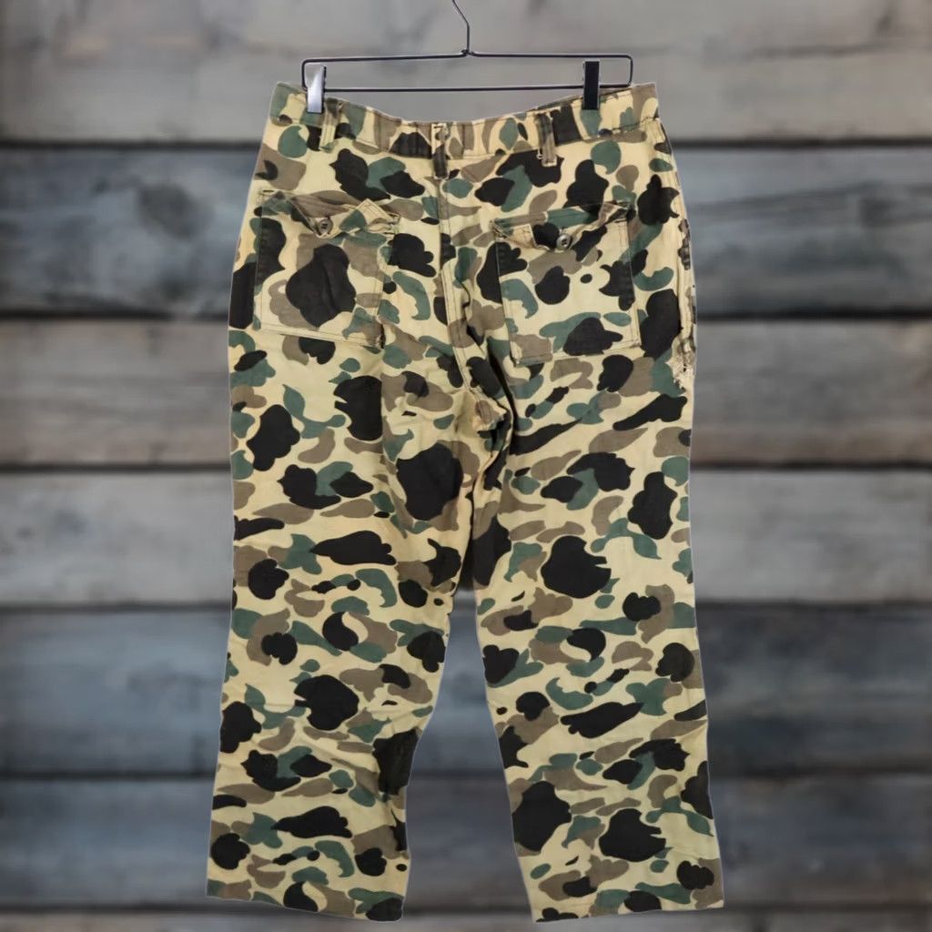 Vintage VINTAGE Cabela's Camouflage Flannel Pants Mens 34 x 27 Frogskin 80s 90s Cargo Workwear Regular Cotton Green"} Size US 34 / EU 50 - 1 Thumbnail
