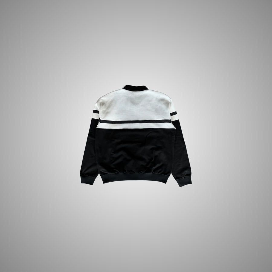 Louis Vuitton Louis Vuitton Black & White Hybrid Track Jacket Size US XXL / EU 58 / 5 - 2 Thumbnail