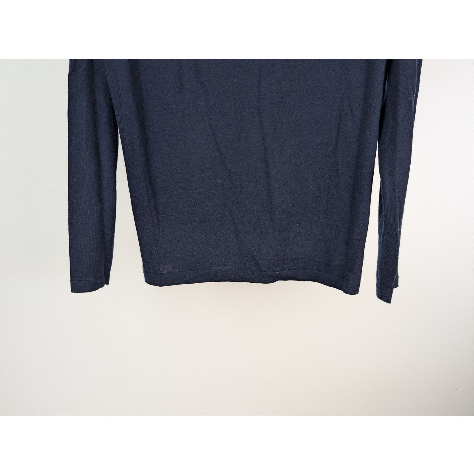 Vince o1rshd1 CC20 Long Sleeve Polo Shirt in Navy Blue Size US S / EU 44-46 / 1 - 12 Thumbnail