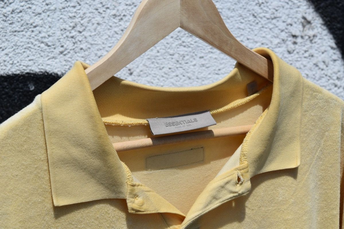 Essentials Fear of God Essentials Terry Rugby Polo Shirt - L Size US L / EU 52-54 / 3 - 3 Thumbnail