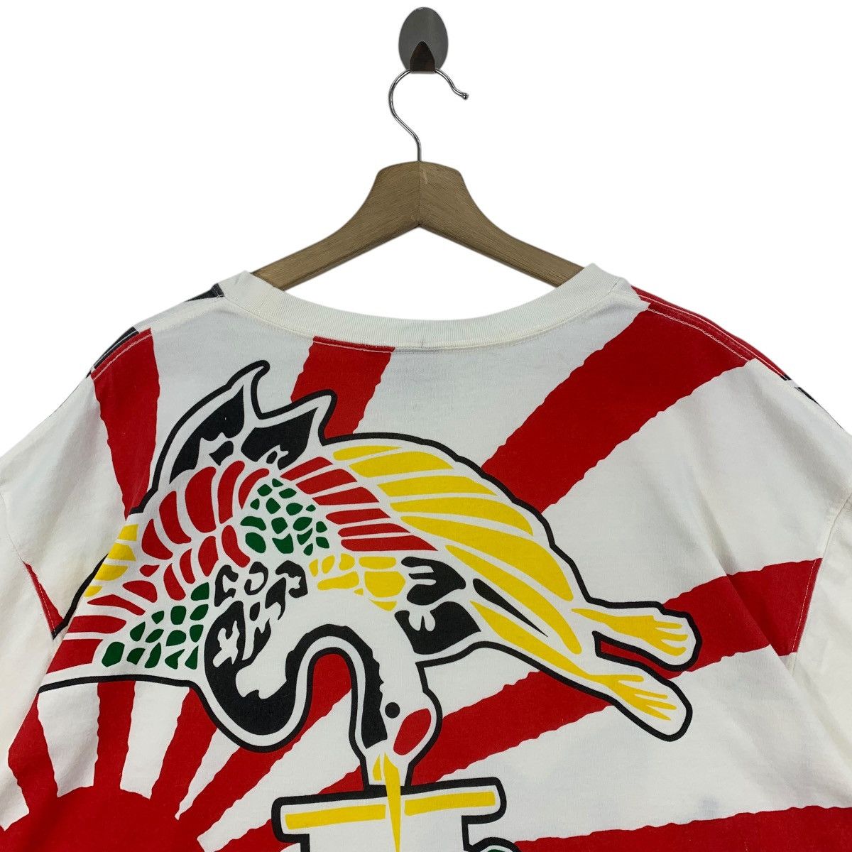 Japanese Brand × Vintage Vintage NAMIASOBO Koi fish japanese culture tee Size US XXL / EU 58 / 5 - 9 Thumbnail