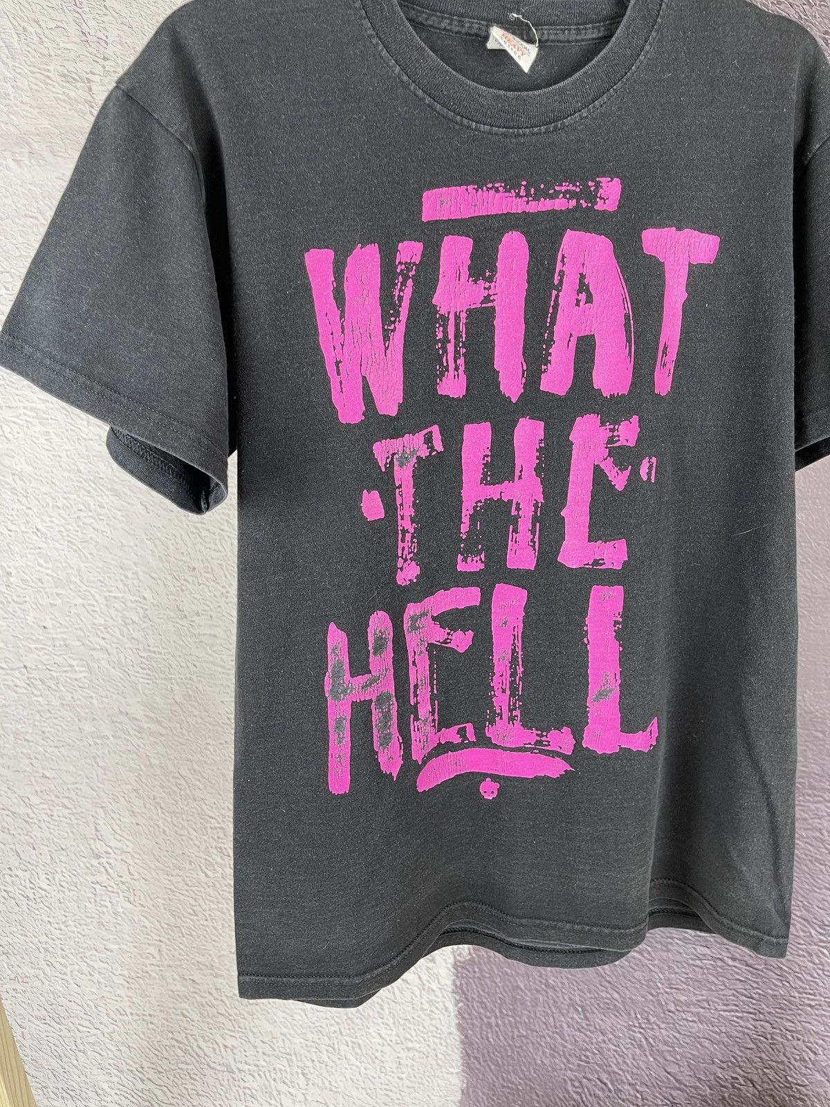 Fruit Of The Loom × Vintage FOTL vintage y2k Avril Lavigne What the Hell tee shirt Size US M / EU 48-50 / 2 - 5 Thumbnail