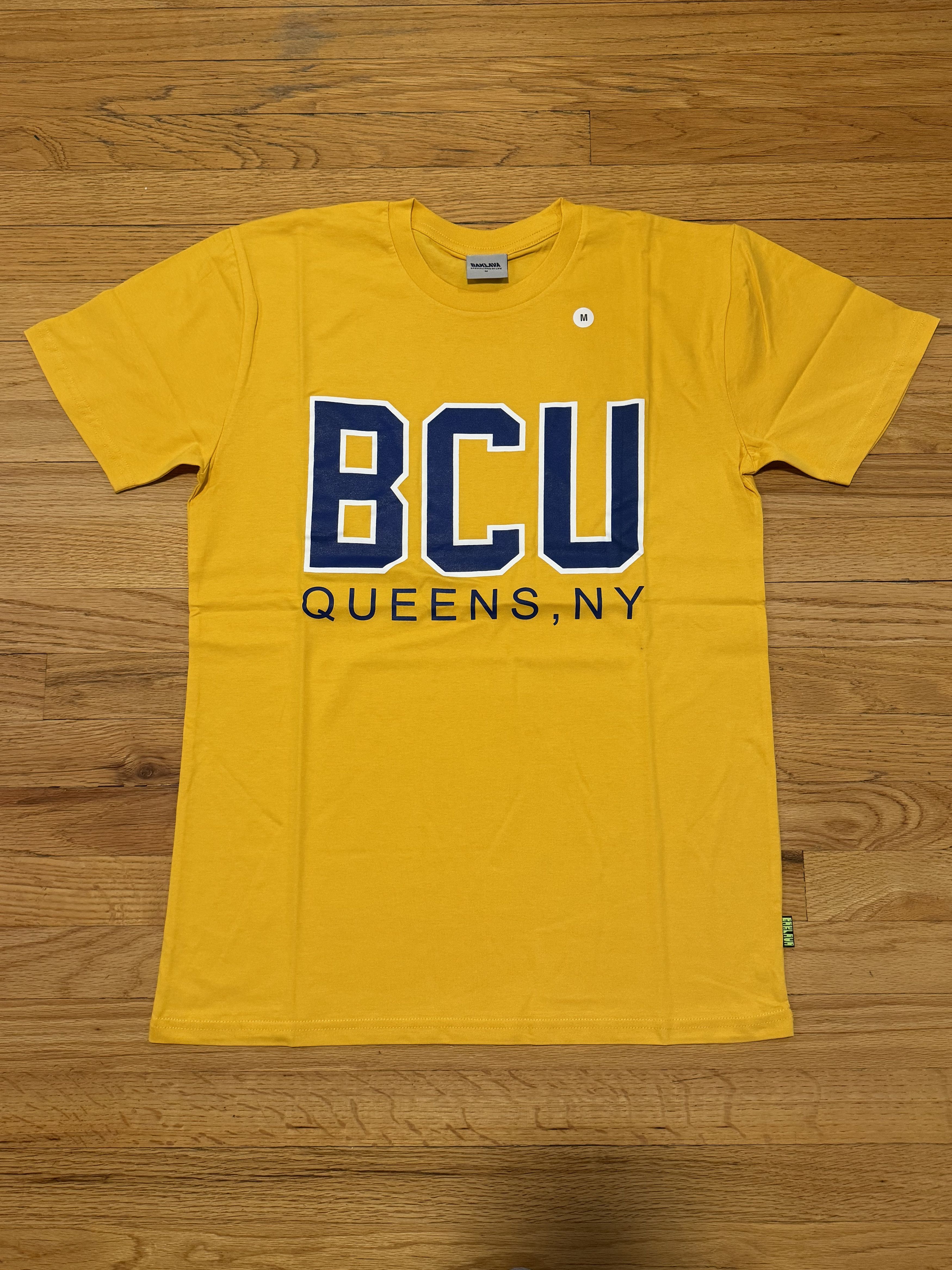 Action Bronson Blue Chips University "BCU" Yellow Tee - BCU Capsule Size M Size US M / EU 48-50 / 2 - 9 Thumbnail