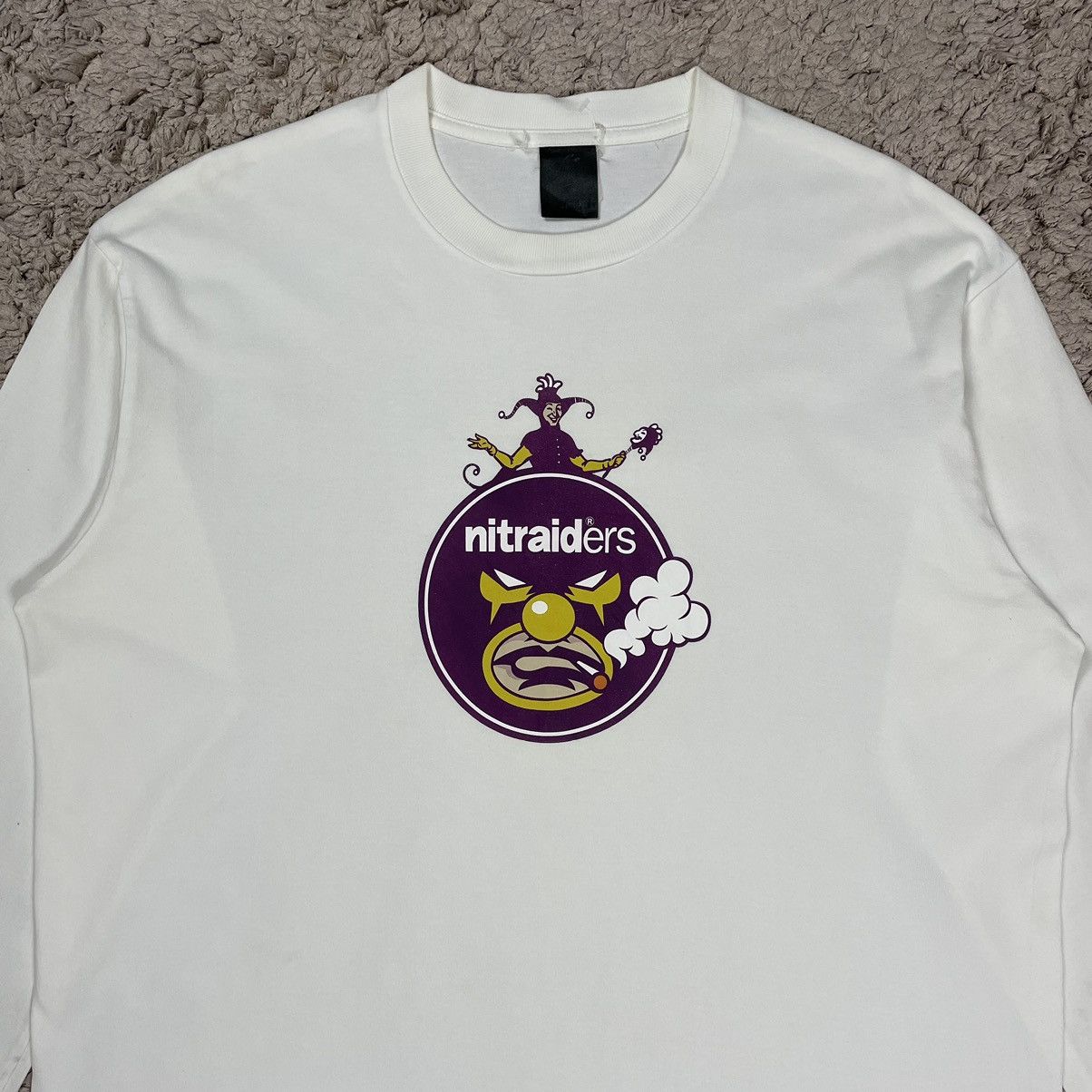 Nitraid Vintage Nitraid Graphic Longsleeve T-shirt Size US XL / EU 56 / 4 - 5 Thumbnail