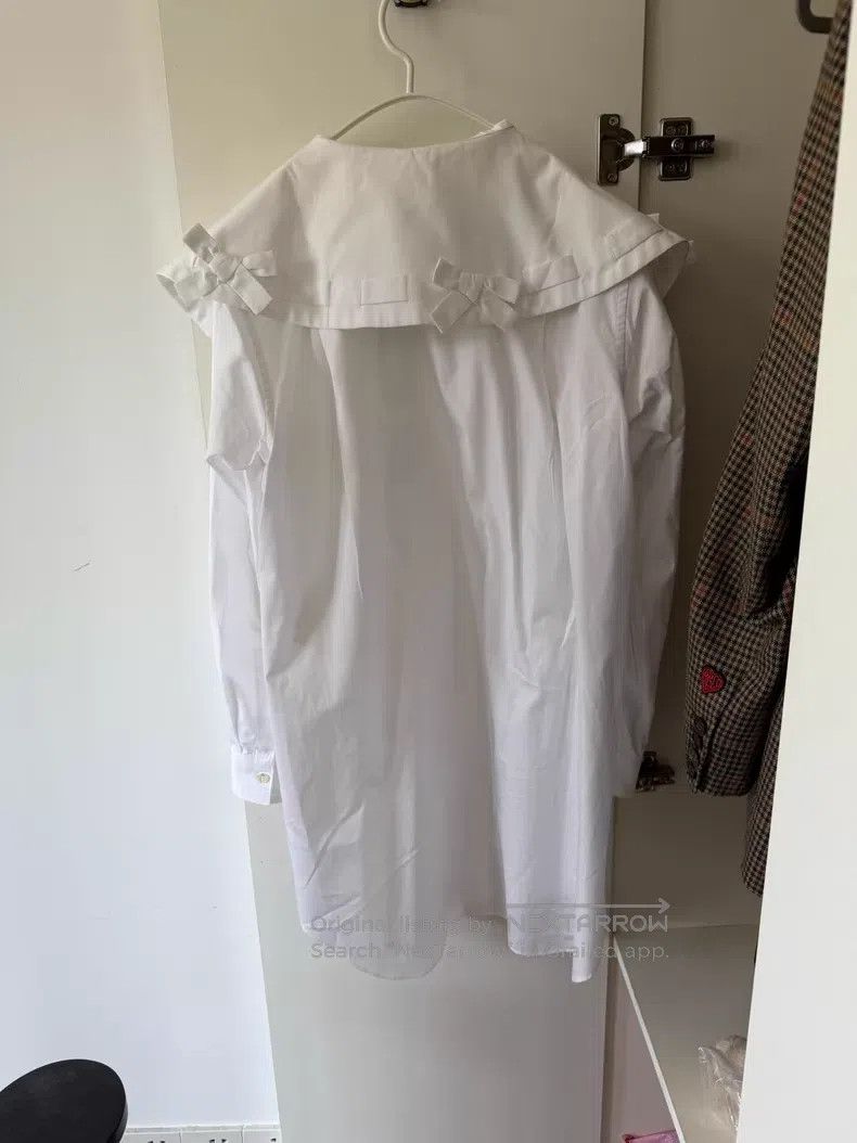 Comme des Garcons Comme des Garcons Round collar with bow shirt Size S / US 4 / IT 40 - 4 Thumbnail