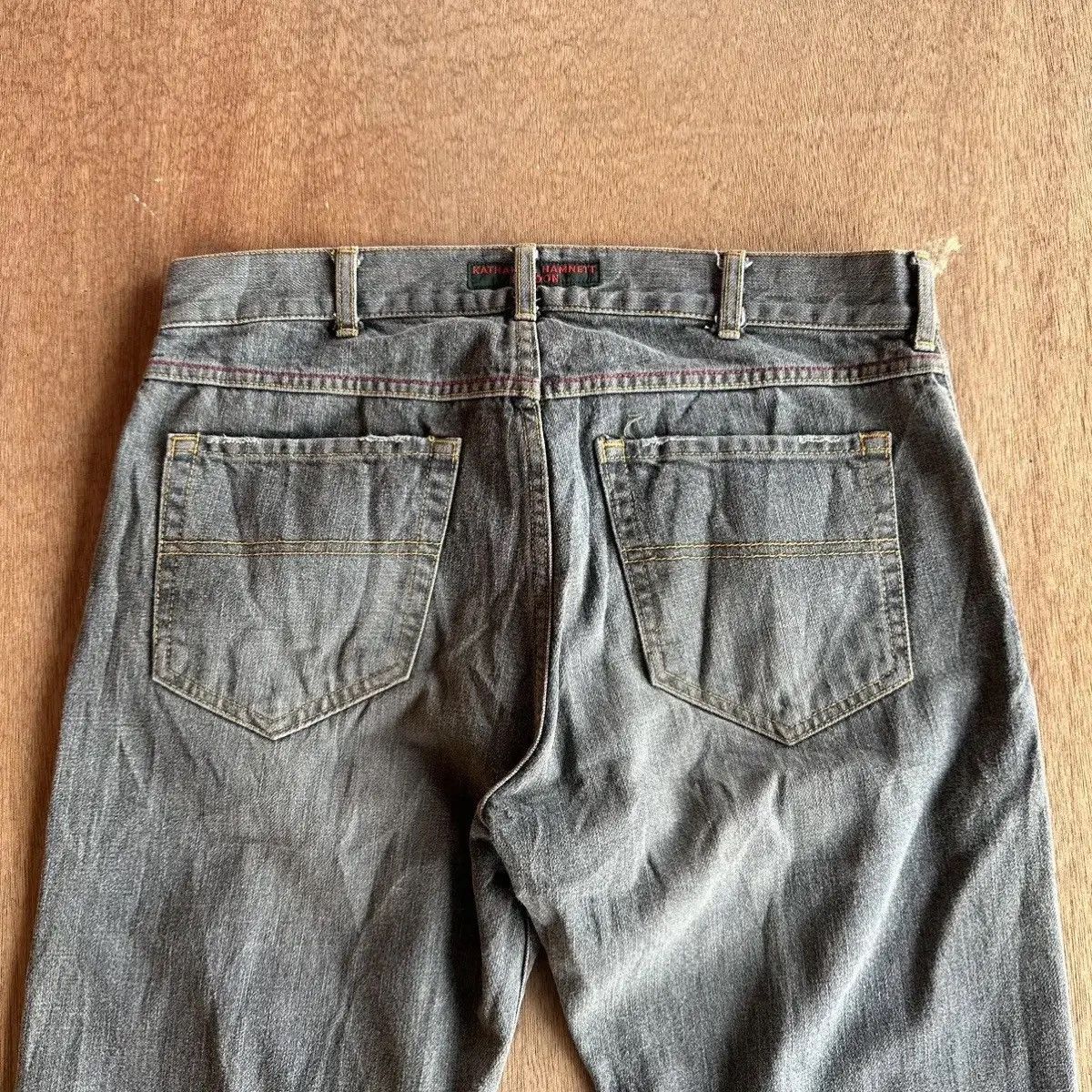 Katharine Hamnett London VTG KATHARINE HAMNETT LONDON JEAN LOOSE FIT DENIM PANTS Size US 31 - 15 Thumbnail