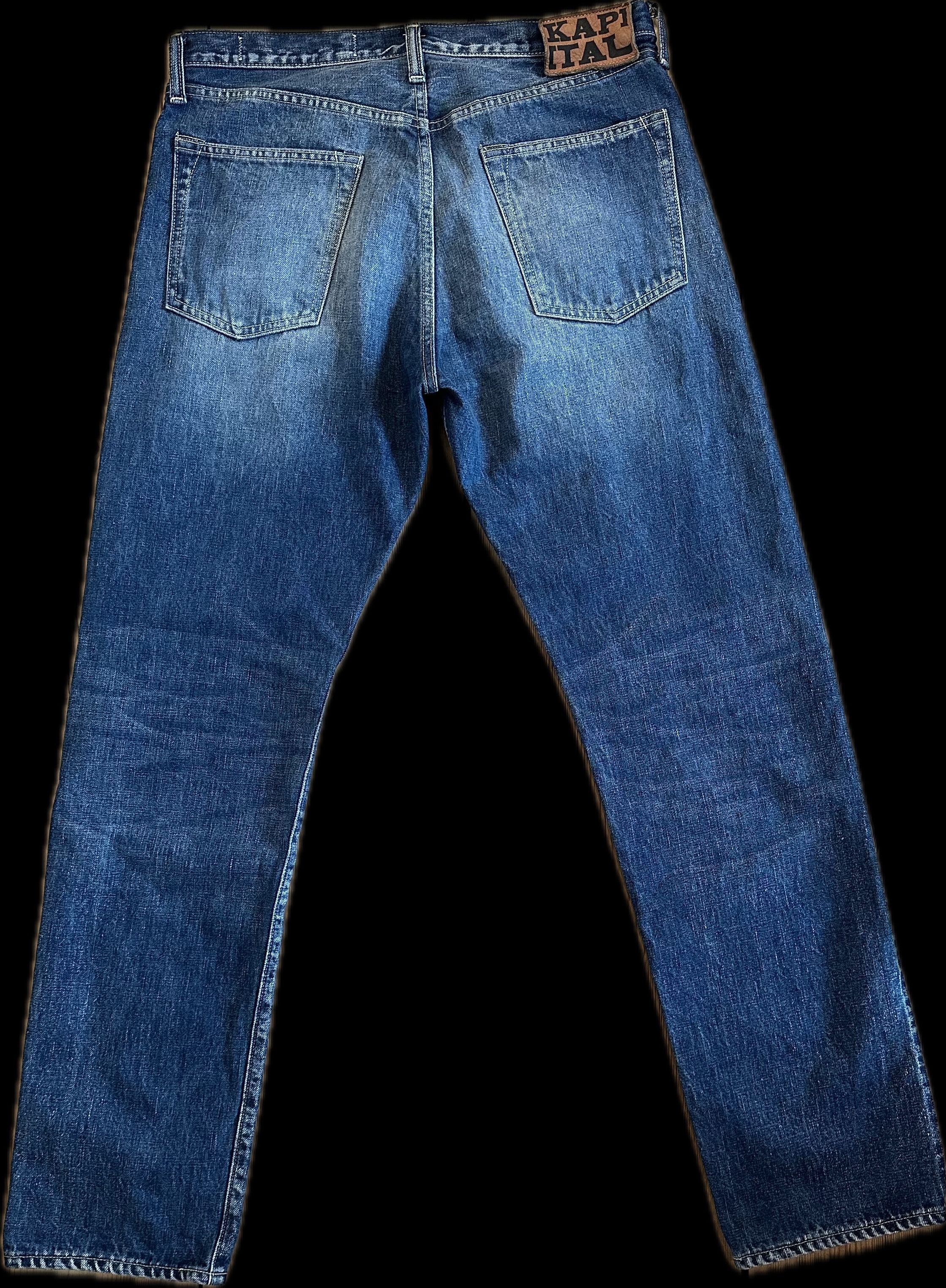 Kapital Kapital 13.5oz Zimbabwe Denim 5P Monkey Cisco Size US 34 / EU 50 - 3 Thumbnail