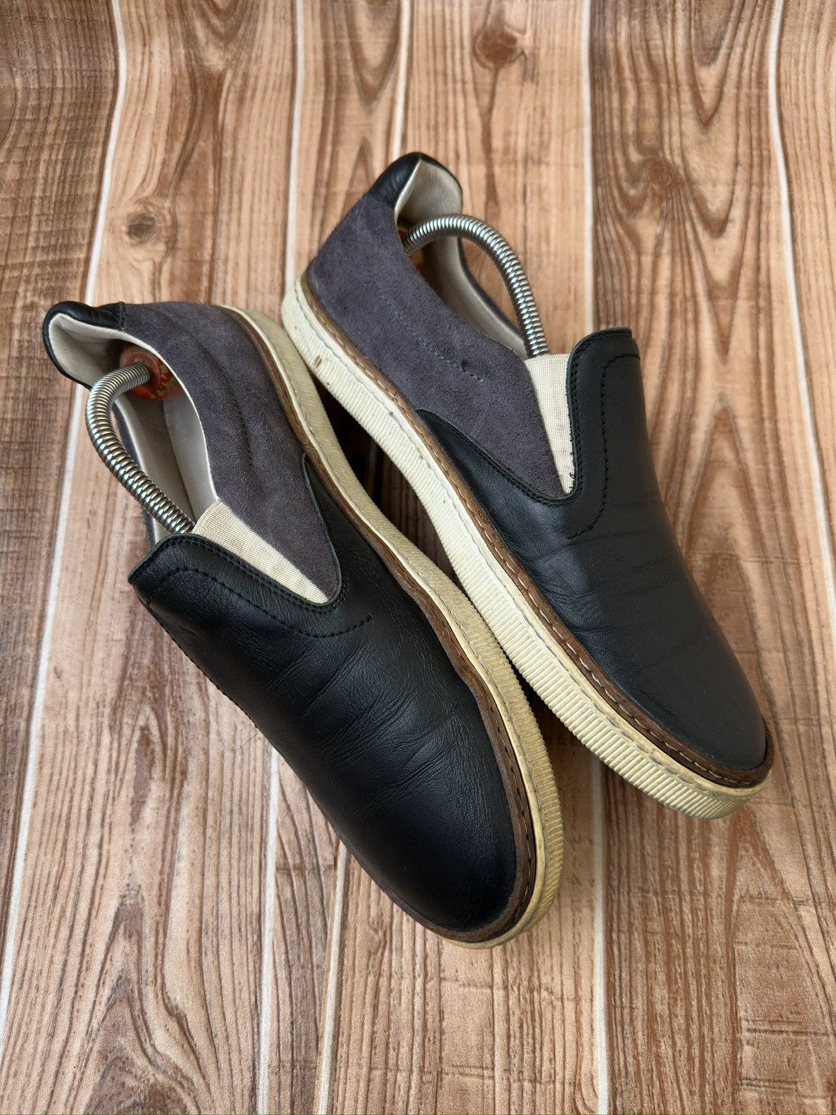 Maison Margiela Maison Martin Margiela Ss15 Slip On Black Leather Suede. Size US 9 / EU 42 - 3 Thumbnail