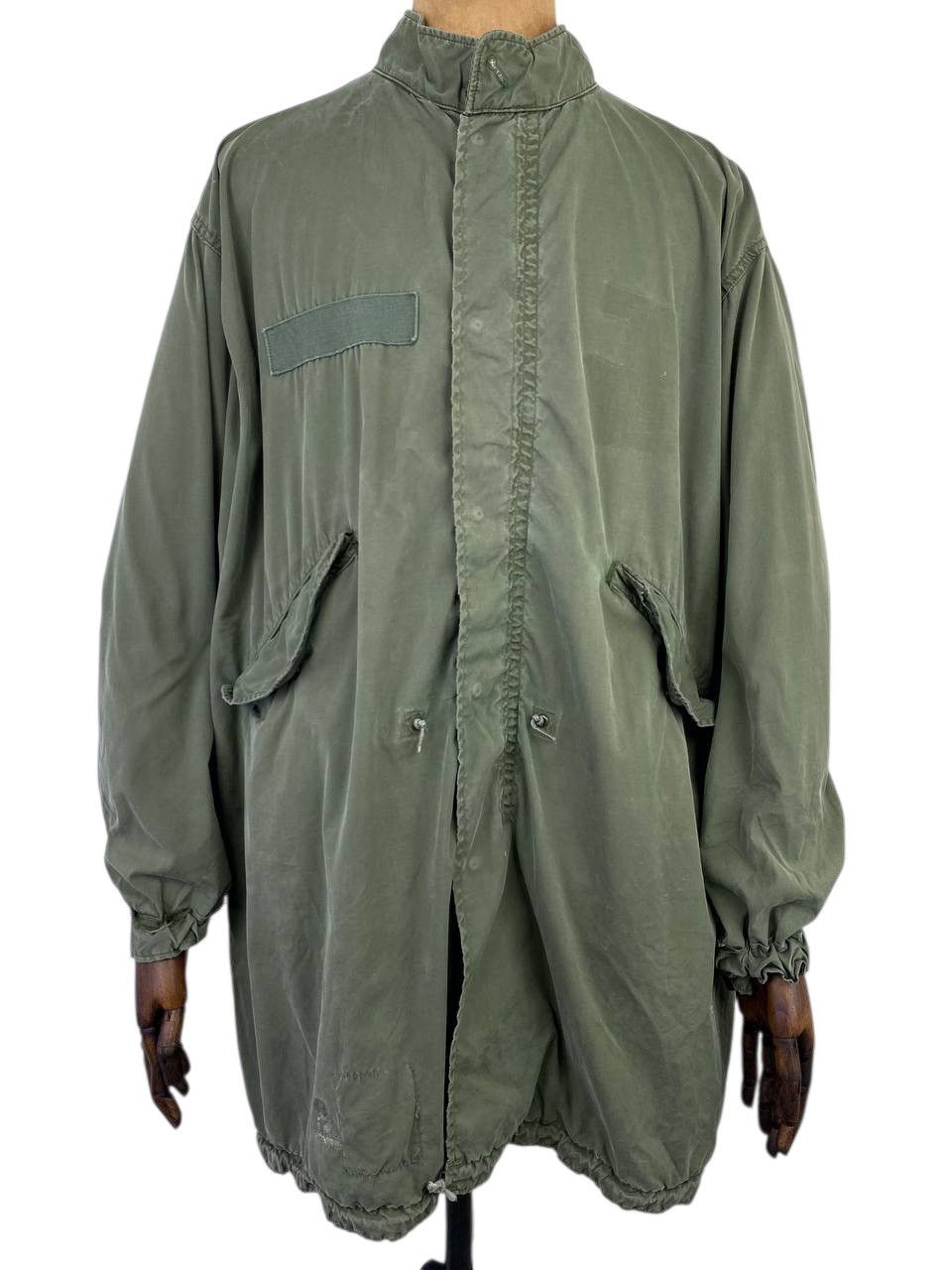 Vintage 1972 Vietnam War Army M-65 Fishtail Parka