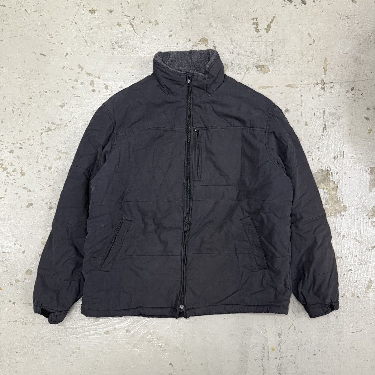 Kansai Yamamoto Kansai Jeans By Kansai Yamamoto Fleece Puffer Jacket Thrash Size US L / EU 52-54 / 3 - 1 Thumbnail