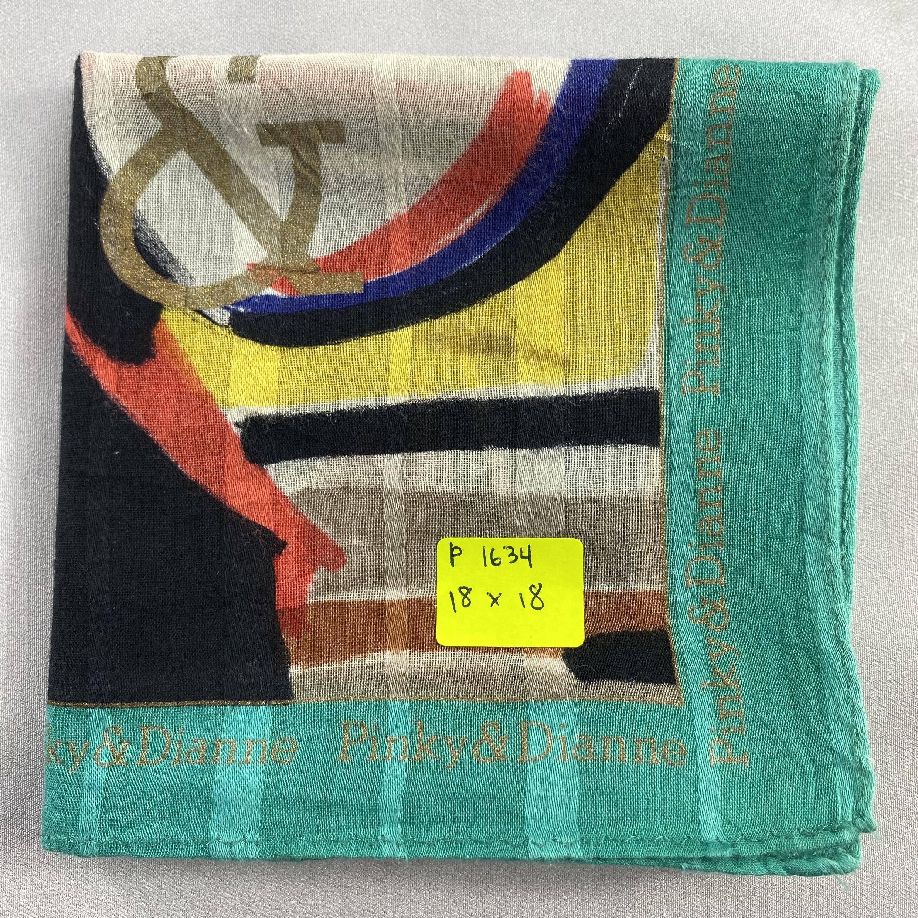 Vintage Pinky & Dianne Handkerchief / Neckerchief / Bandana Size ONE SIZE - 5 Thumbnail
