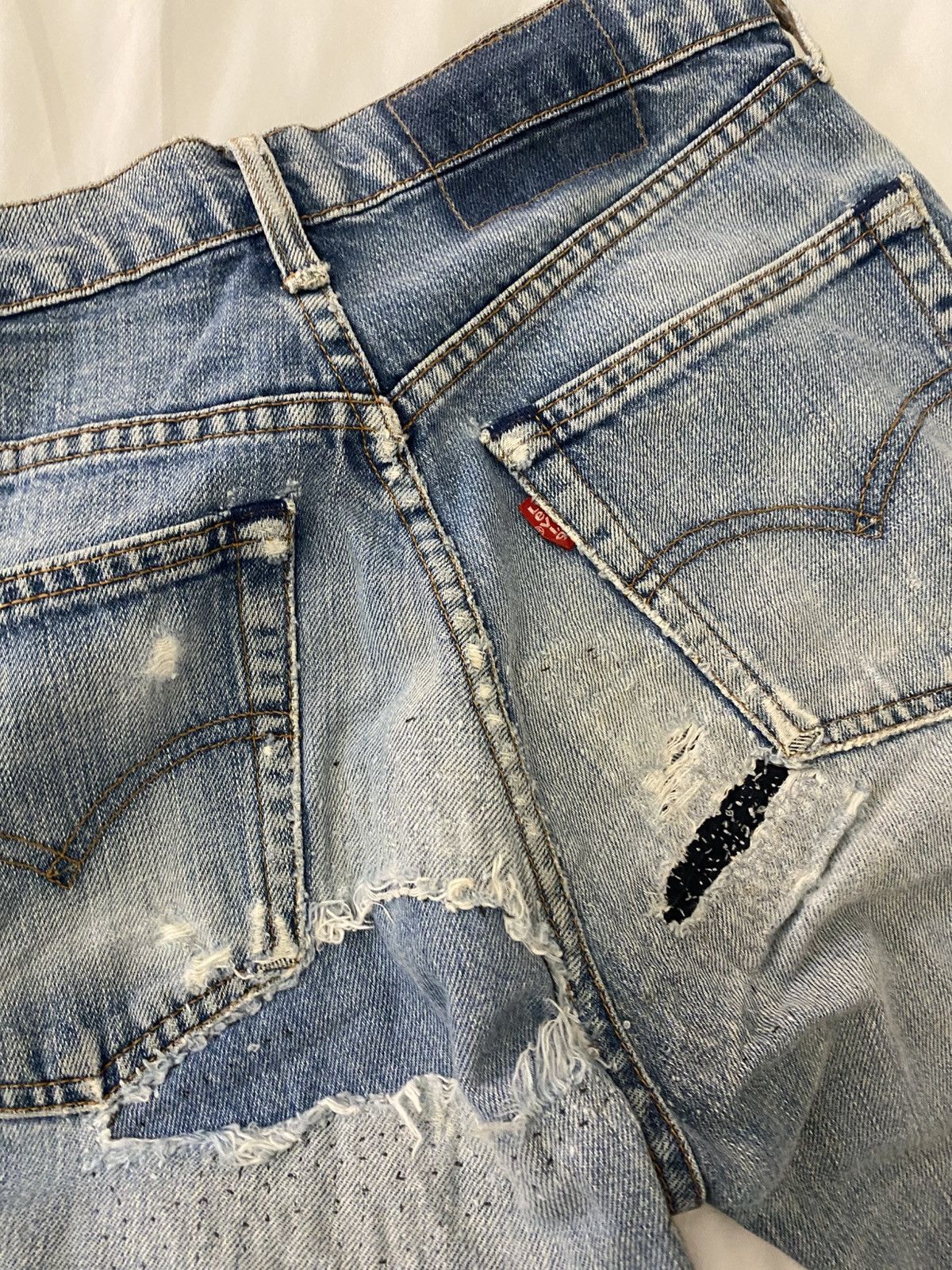 Levi's Vintage jeans levis patchwork custom Size US 28 / EU 44 - 4 Thumbnail