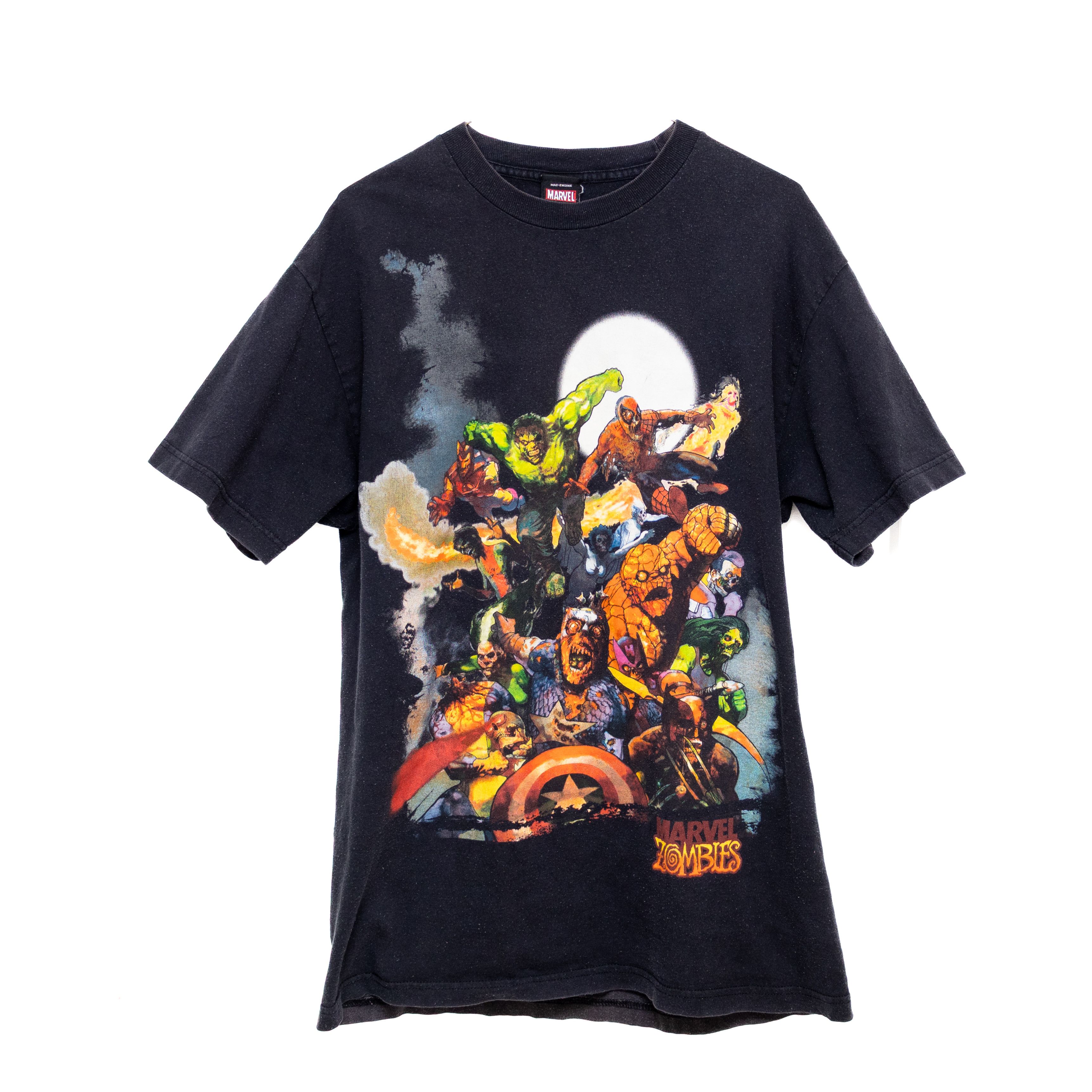 Marvel Comics × Vintage Vntg Marvel Zombies T-Shirt Mad Engine Official Graphic Tee Size US L / EU 52-54 / 3 - 1 Thumbnail