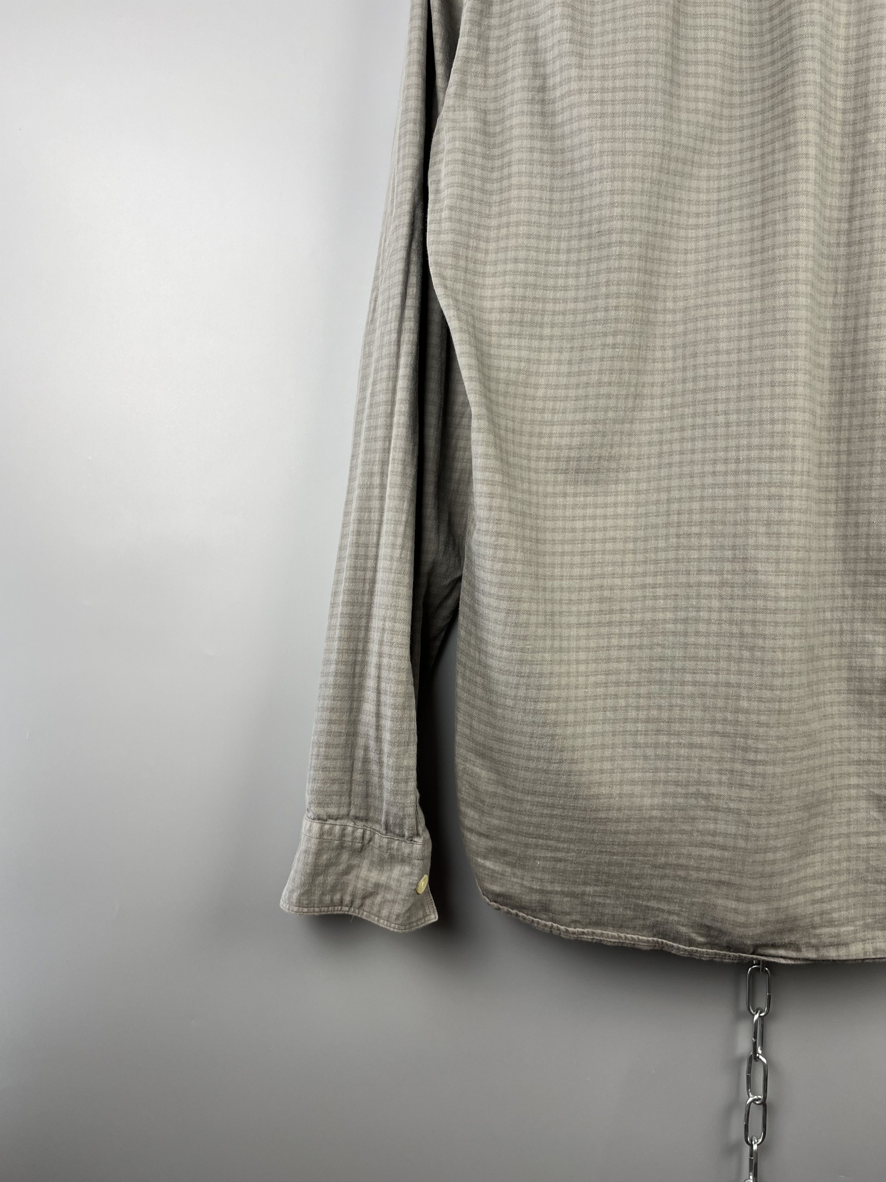 Allsaints Allsaints Cotton Button Up Long Sleeve LS Shirt Size US M / EU 48-50 / 2 - 14 Thumbnail
