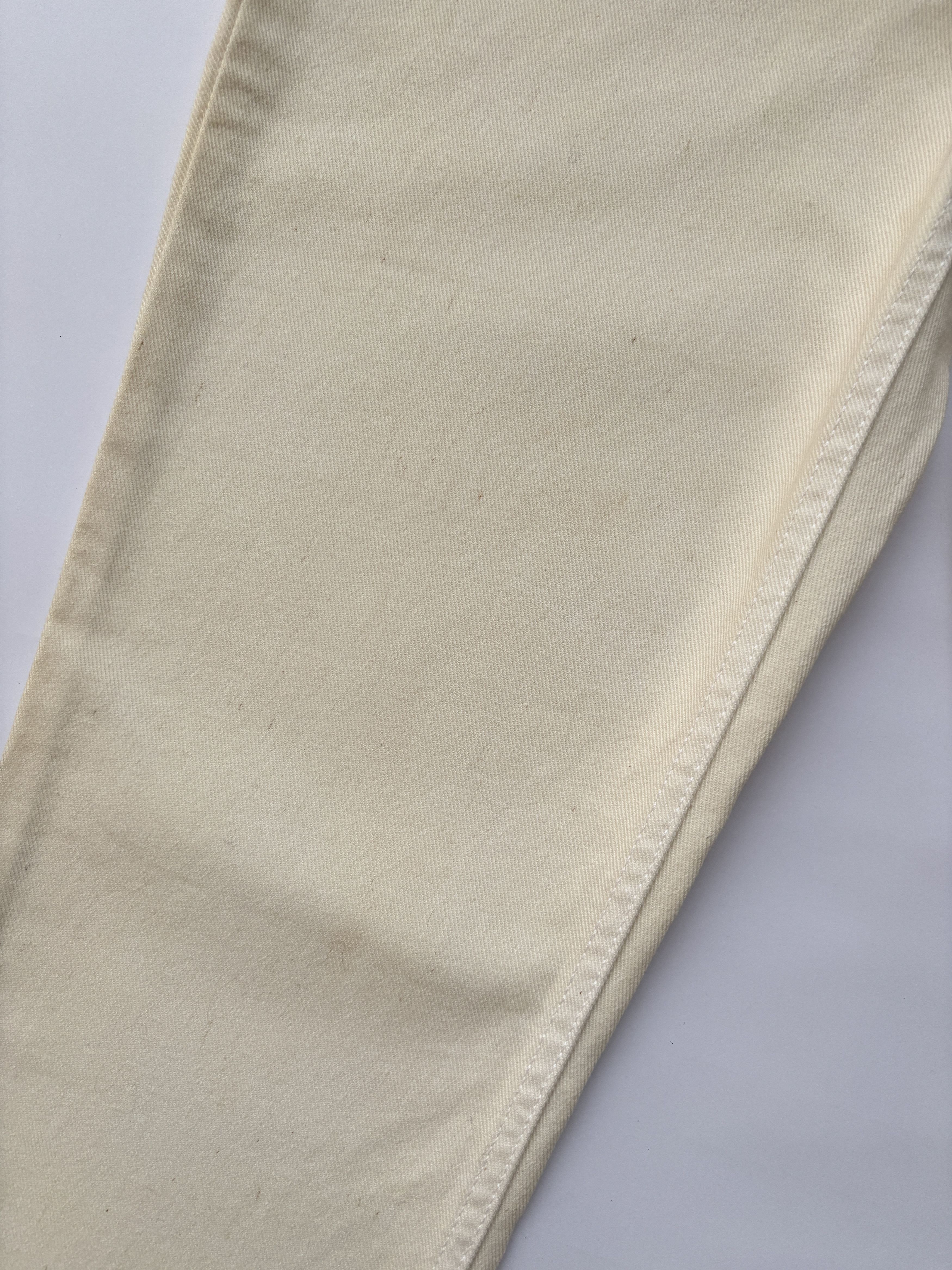 Dior ⚡️QUICK SALE⚡️2009 Dior Cream Denim Jeans Pants Size 28" / US 6 / IT 42 - 6 Thumbnail