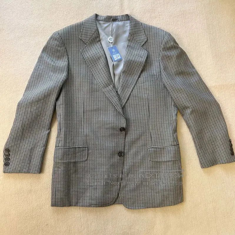 Burberry Burberry Men's Multicolor Wool Long Sleeve Coat. Size US M / EU 48-50 / 2 - 1 Thumbnail