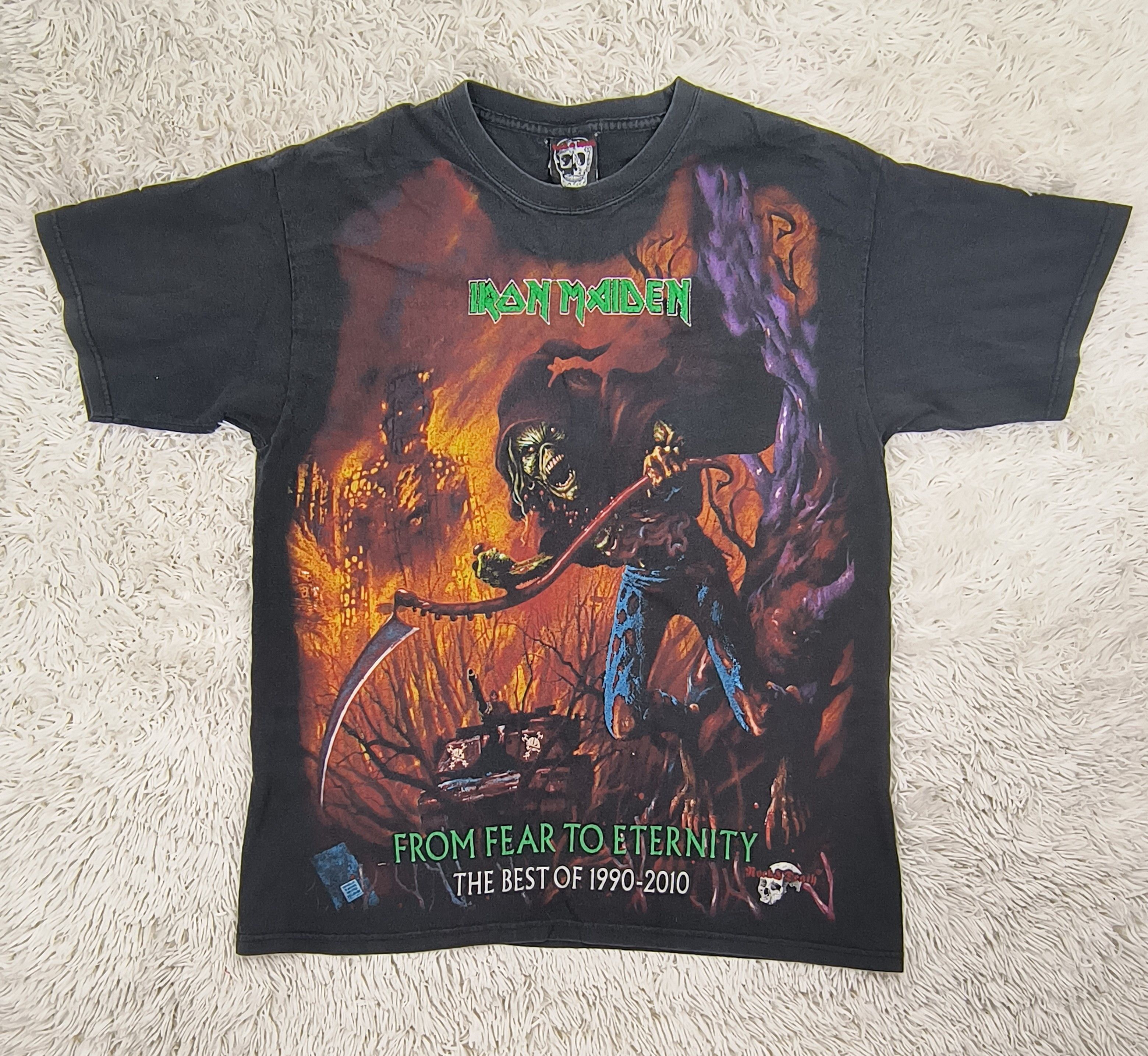 Band Tees Iron Maiden from tear to eternity tee Size US L / EU 52-54 / 3 - 2 Thumbnail