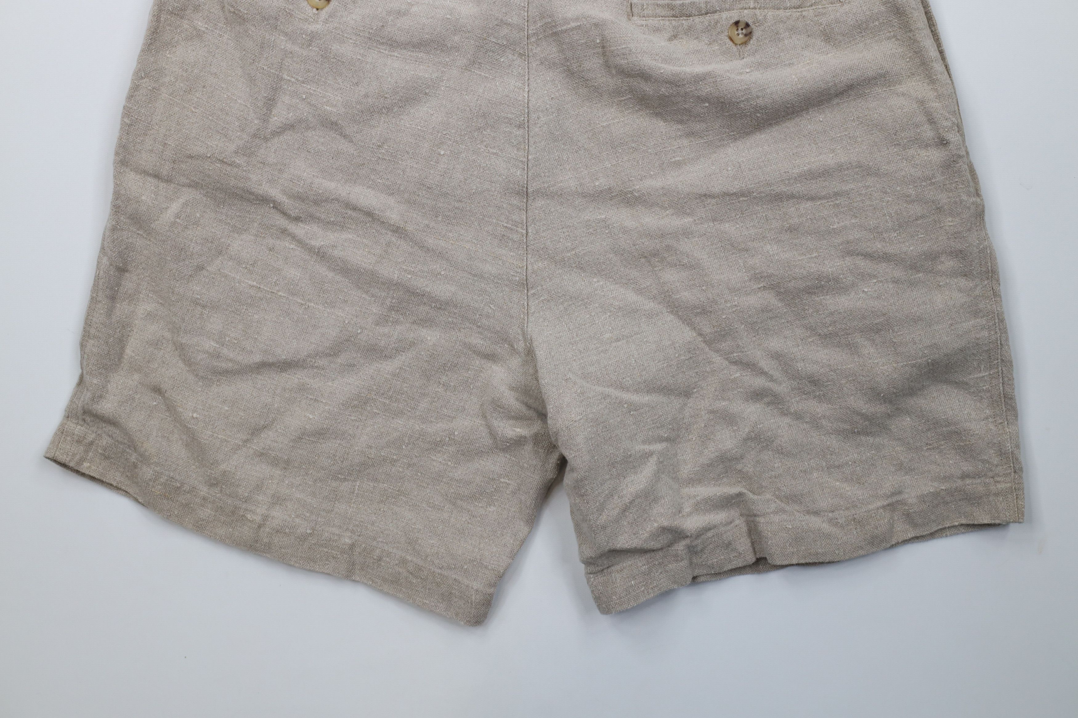 American Eagle Outfitters Vintage 90s American Eagle Outfitters Chino Shorts Beige Size US 38 / EU 54 - 10 Thumbnail