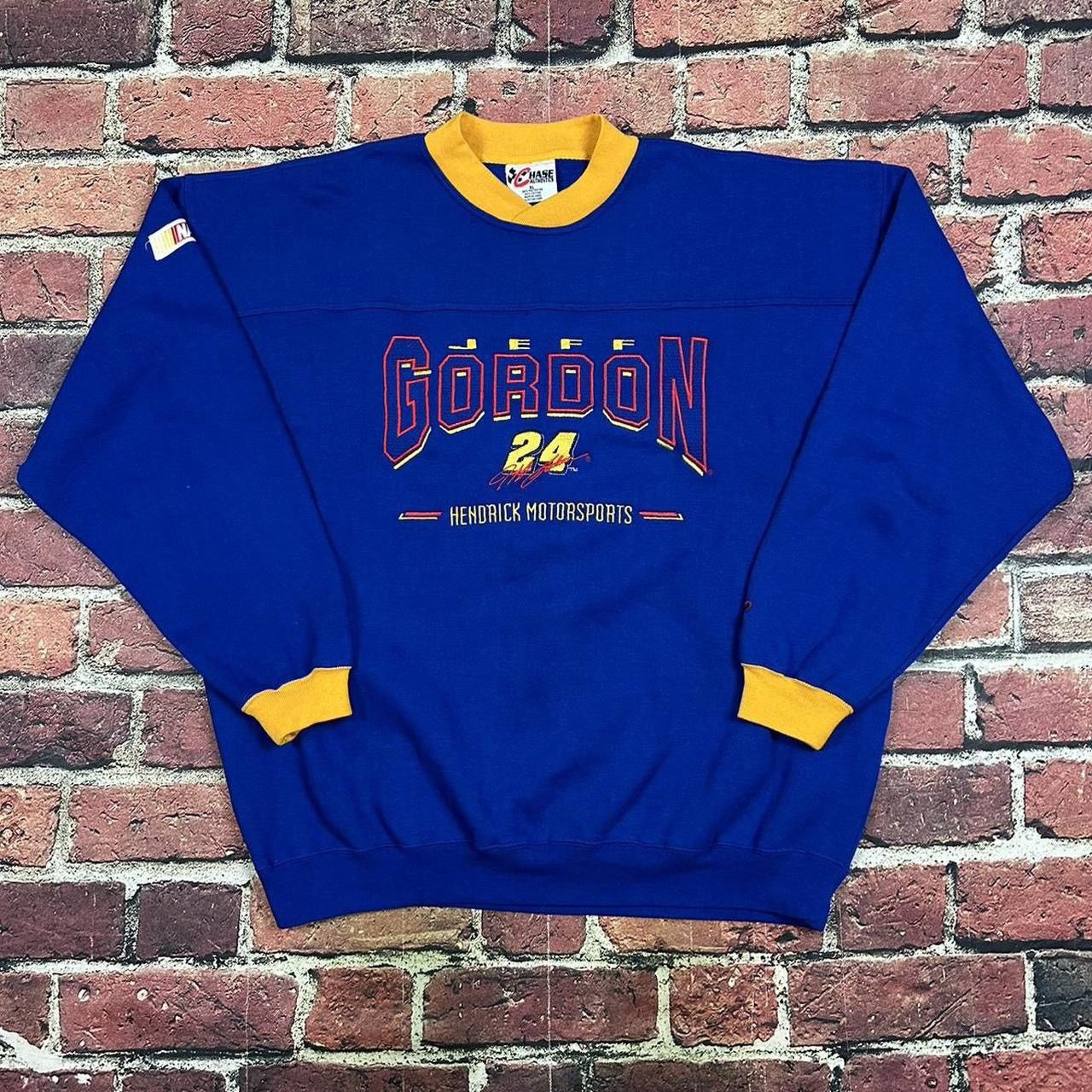 Chase Authentics Vintage Jeff Gordon Crewneck Sweatshirt NASCAR #24 90s Y2K Size US XXL / EU 58 / 5 - 1 Thumbnail