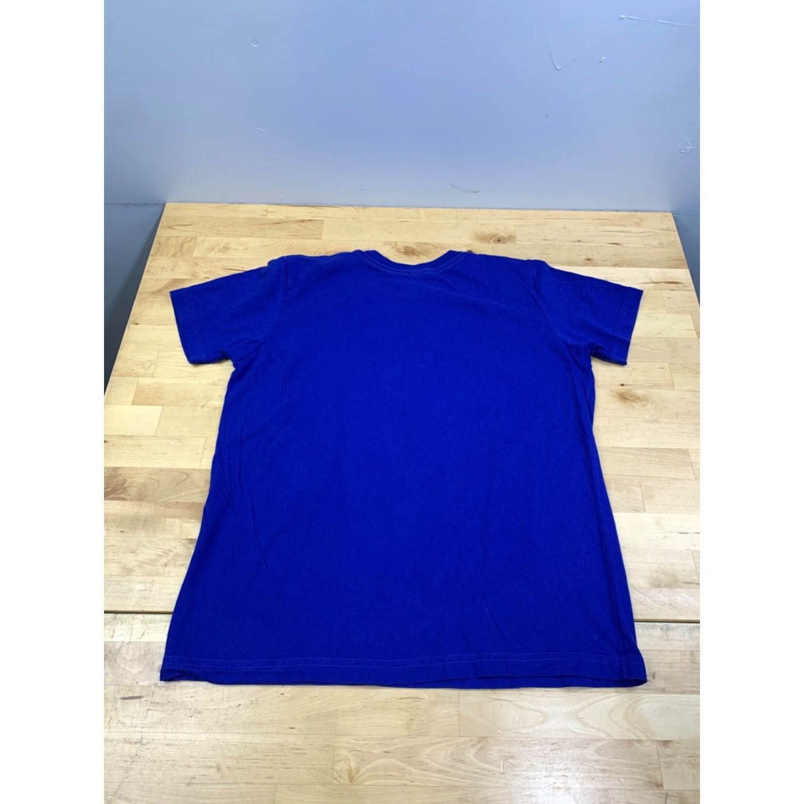 American Apparel Apple Shirt Unisex Adults T-Shirt Short Sleeve Blue Size M Logo Tech 11459 16(M) Classic Geek Nerd Size M / US 6-8 / IT 42-44 - 6 Thumbnail