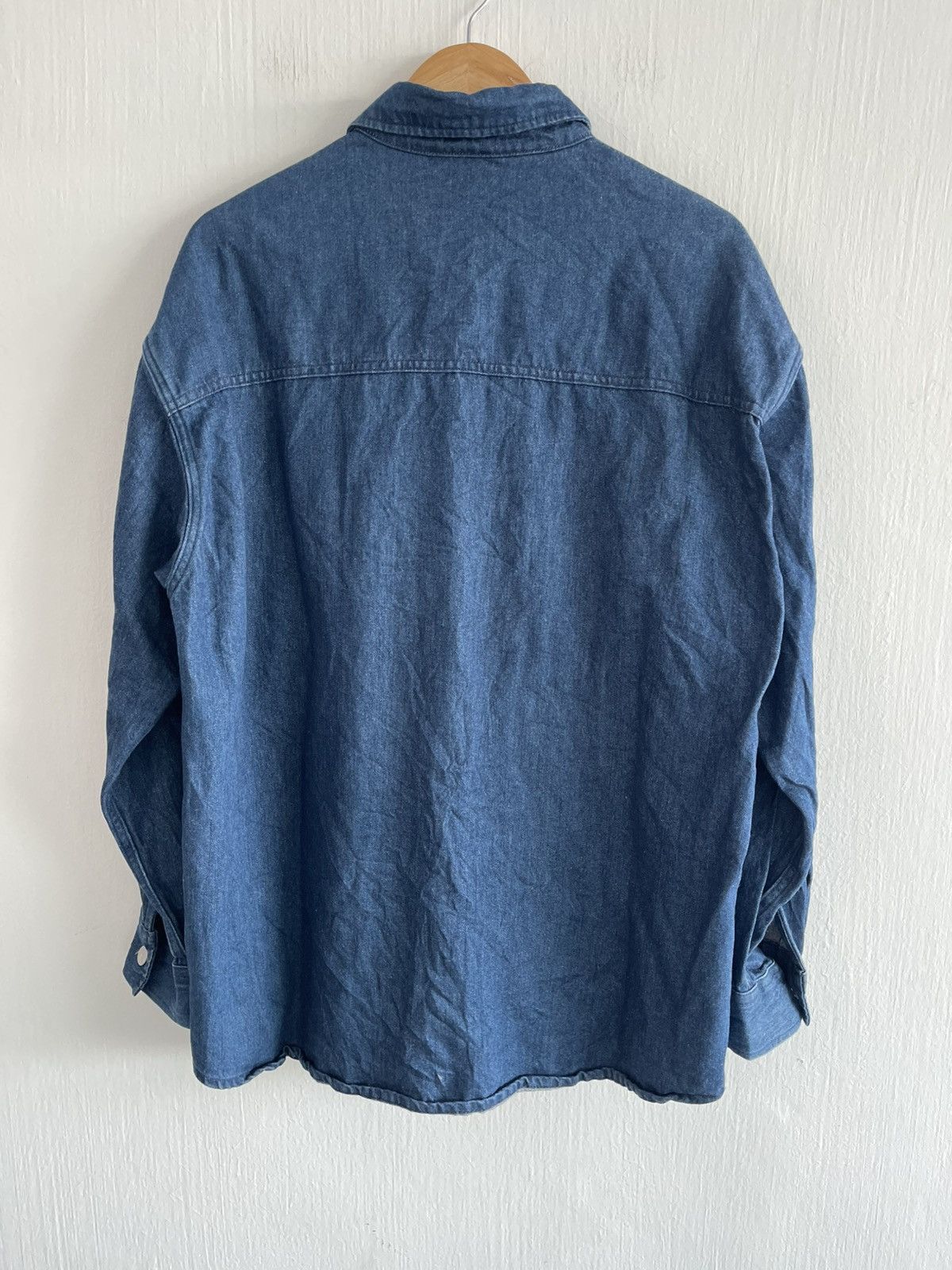 GU GU overized denim Shirt Size US XL / EU 56 / 4 - 2 Thumbnail