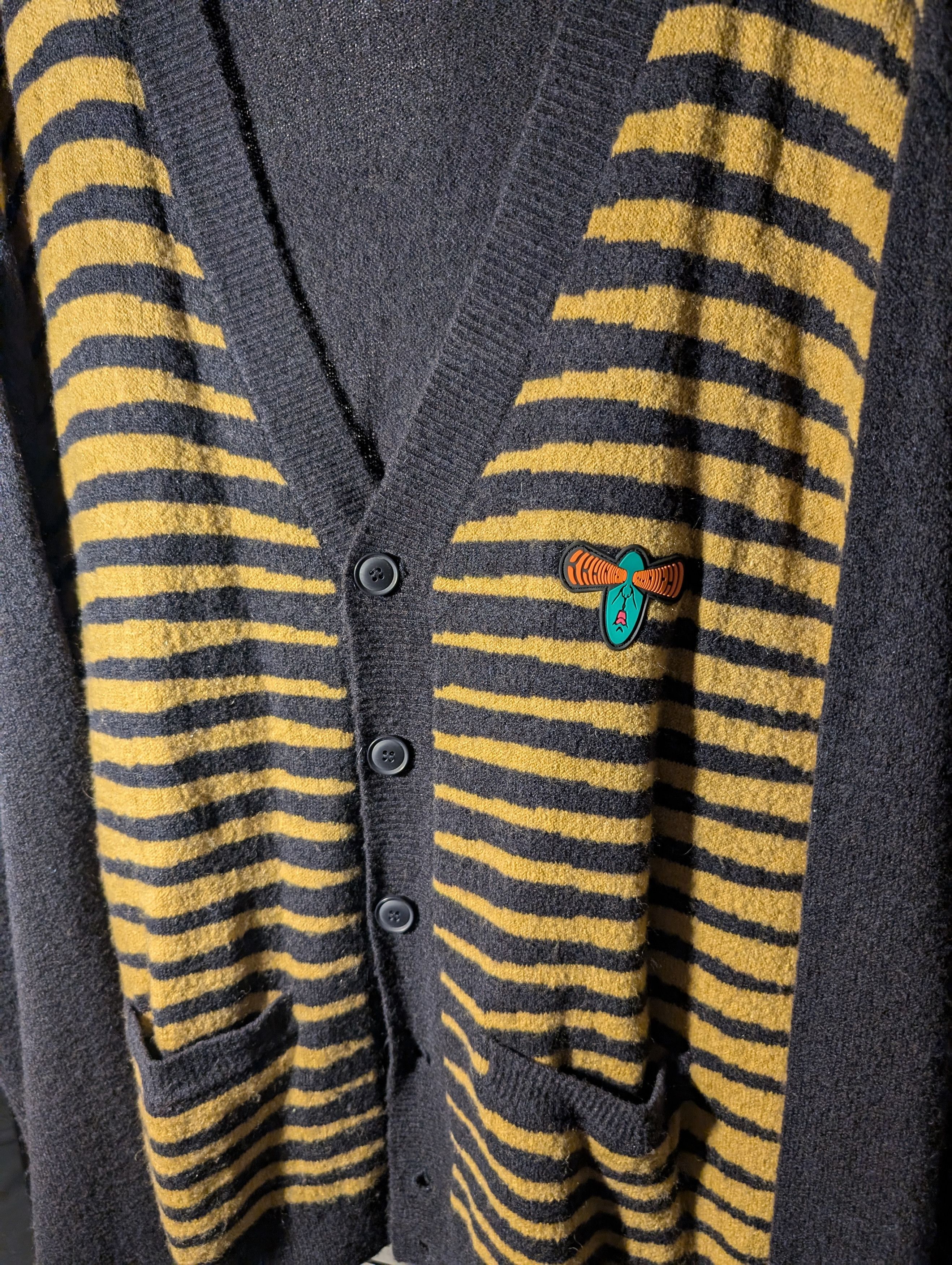 Brain Dead Brain Dead Brain Eyes Cardigan Size US XL / EU 56 / 4 - 2 Thumbnail