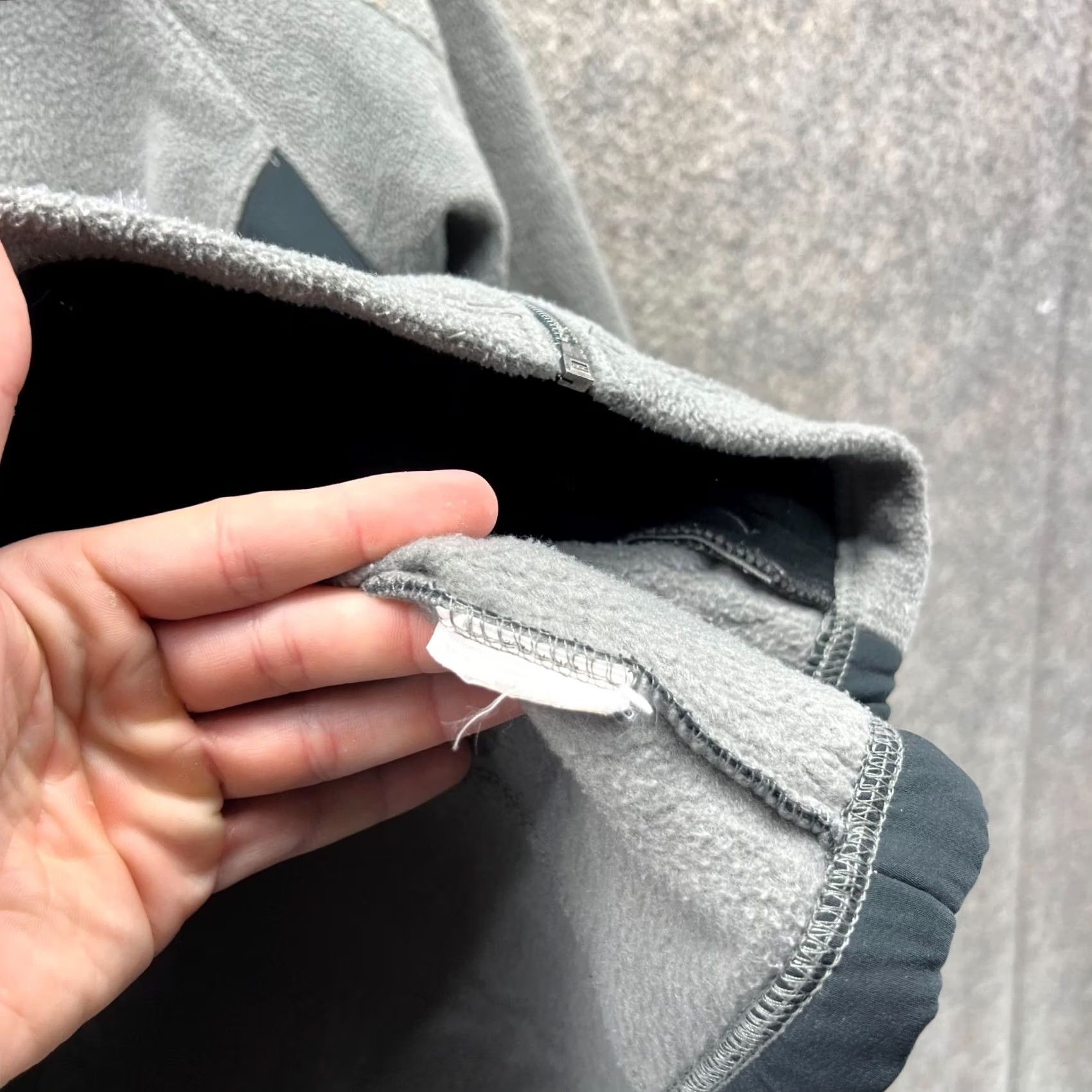 Vintage VINTAGE Columbia Jacket Womens Medium Gray Full Zip Fleece Softshell Benton Outdoors Size M / US 6-8 / IT 42-44 - 5 Thumbnail