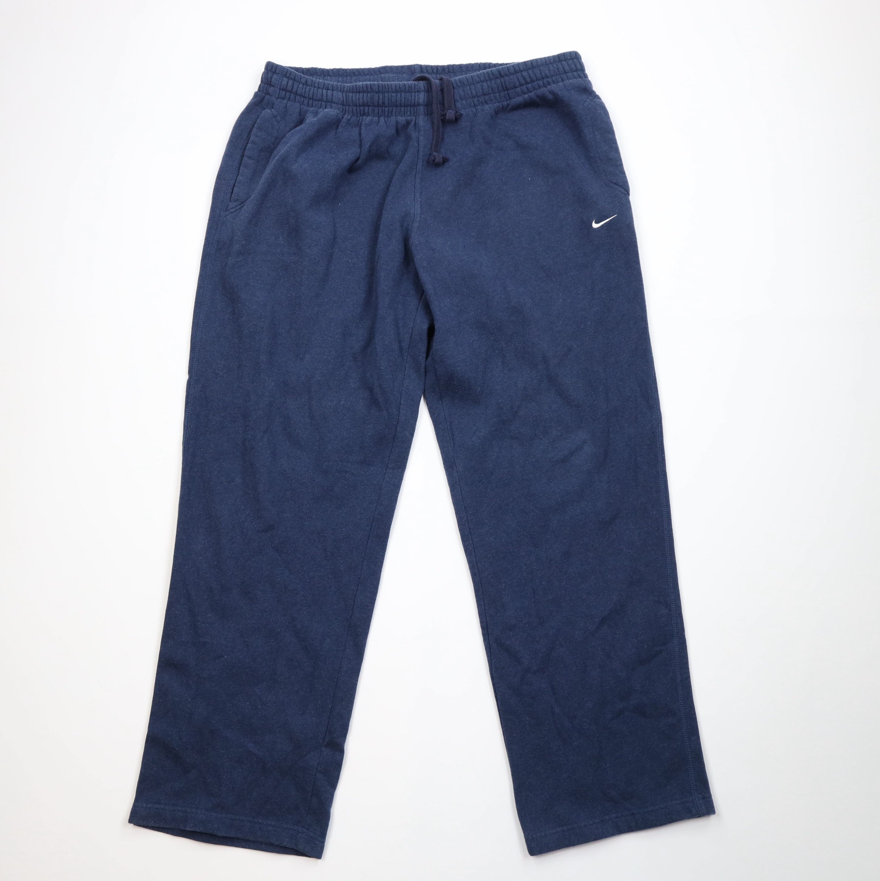 Nike Vintage Y2K Nike Scott Mini Swoosh Wide Leg Sweatpants Blue Size US 40 / EU 56 - 1 Thumbnail
