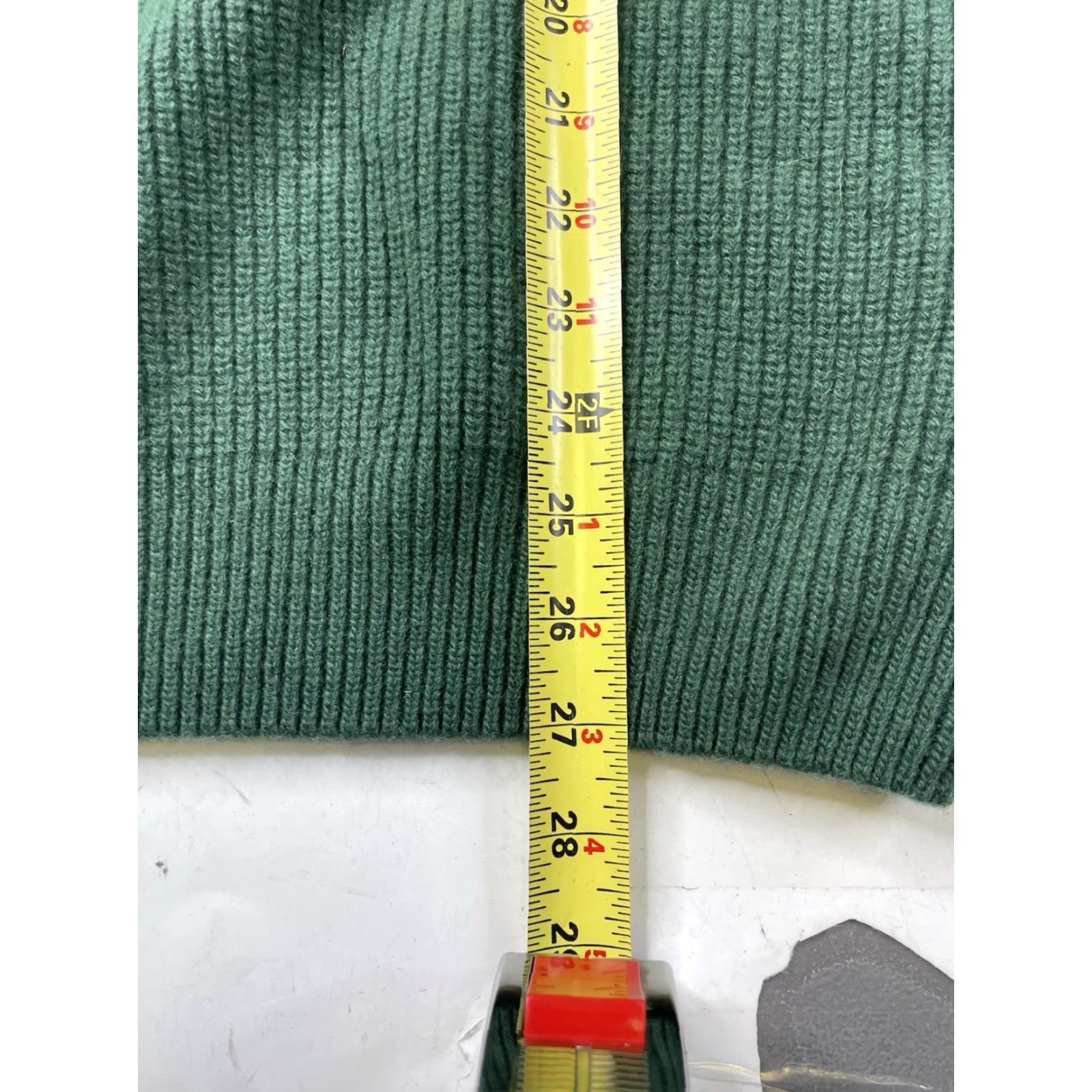 Lacoste Lacoste Mens Wool V-Neck Pullover Sweater Green XL Size US XL / EU 56 / 4 - 5 Thumbnail