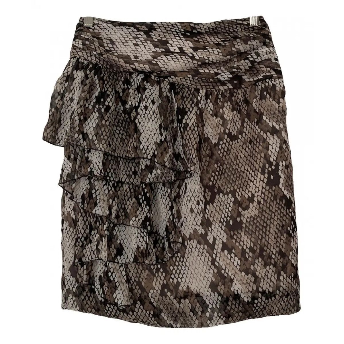 Moschino MOSCHINO Cheap and Chic Silk Snake Print Skirt IT44 US10 Size 30" / US 8 / IT 44 - 1 Thumbnail