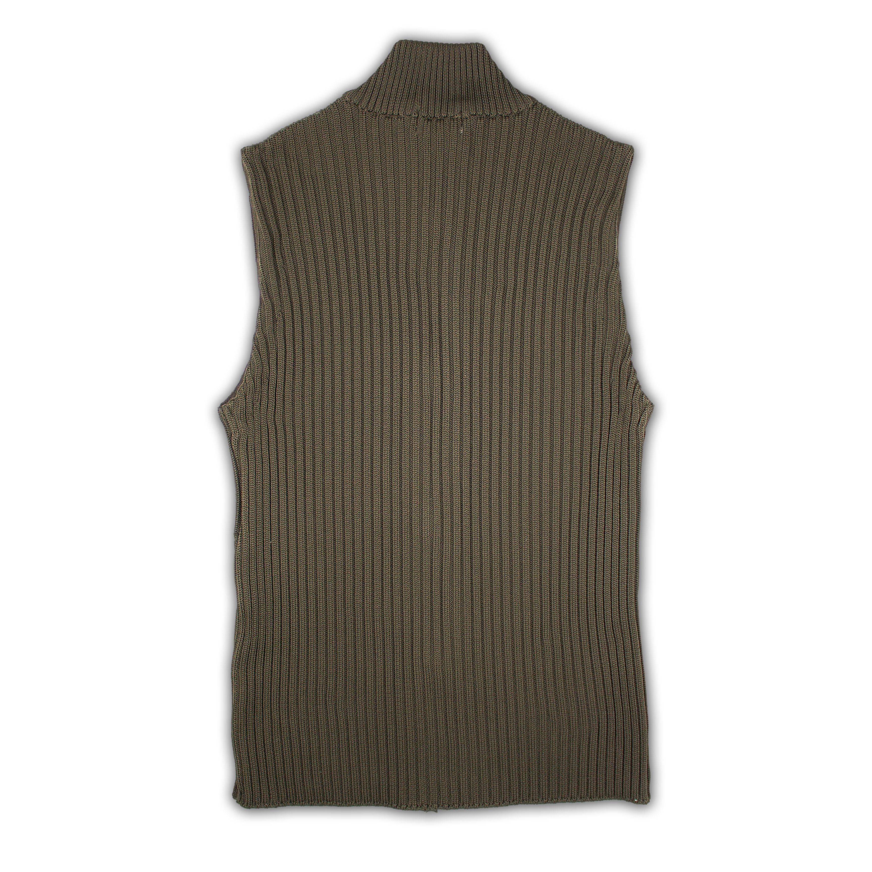 Issey Miyake Issey Miyake IM PRODUCT ASYMMETRIC STITCH KNITTED VEST Size US M / EU 48-50 / 2 - 7 Thumbnail