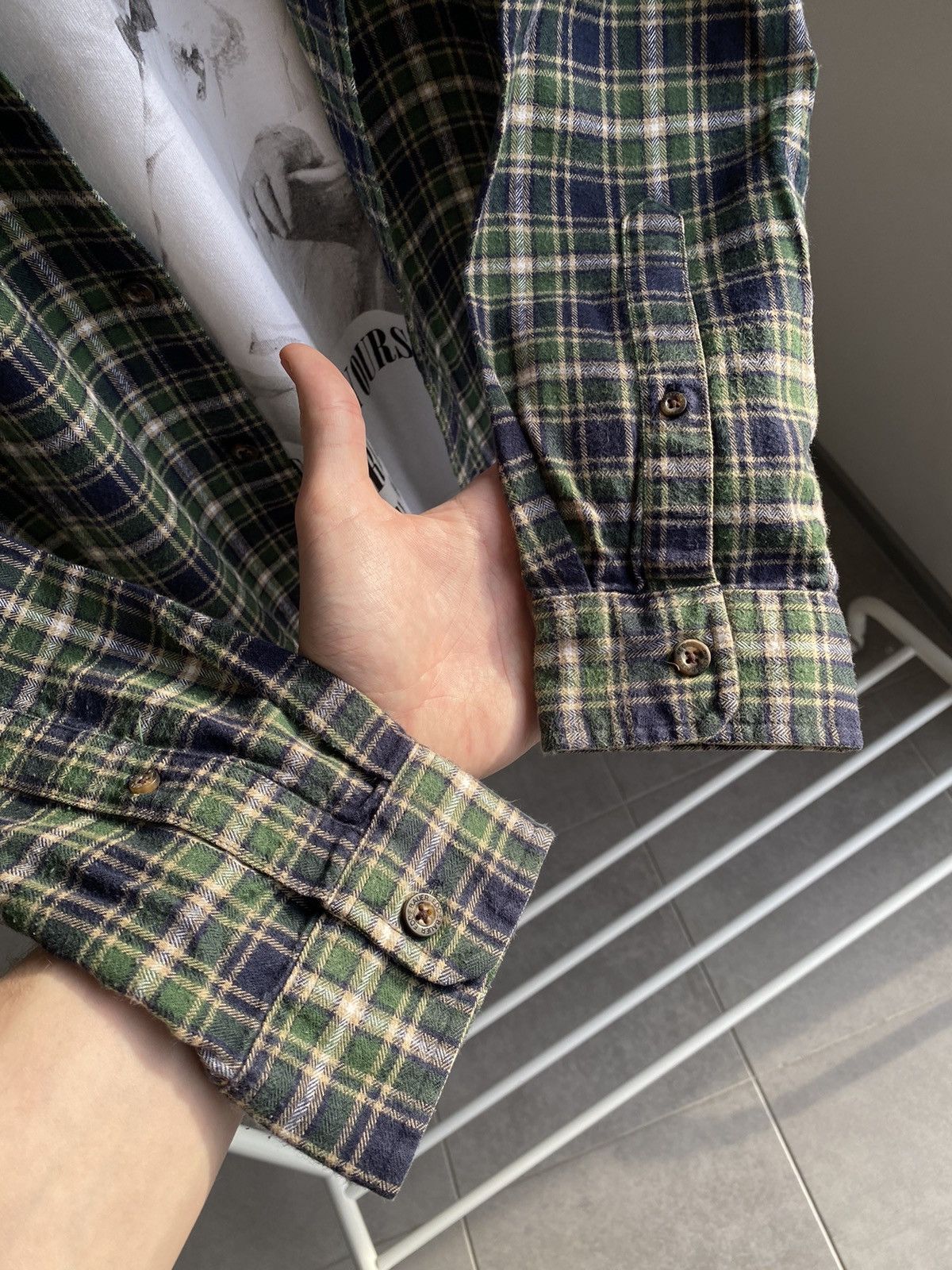 Flannel Vintage Flannel Checkered Shirt Size US M / EU 48-50 / 2 - 5 Thumbnail