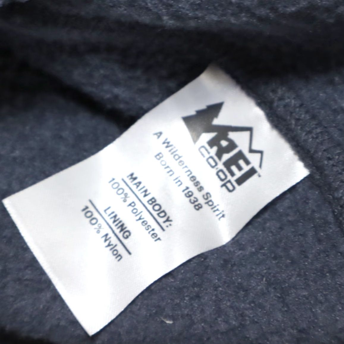 Vintage REI Deep Pile Full Zip Solid Mock Jacket Navy Men's 2XL Size US XXL / EU 58 / 5 - 7 Thumbnail