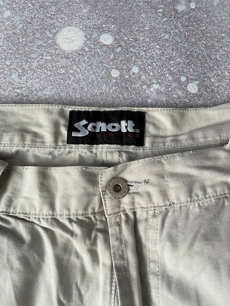 Schott Vintage 90s Schott Cargo Parachute Baggy Transformer Pants Size US 34 / EU 50 - 13 Thumbnail