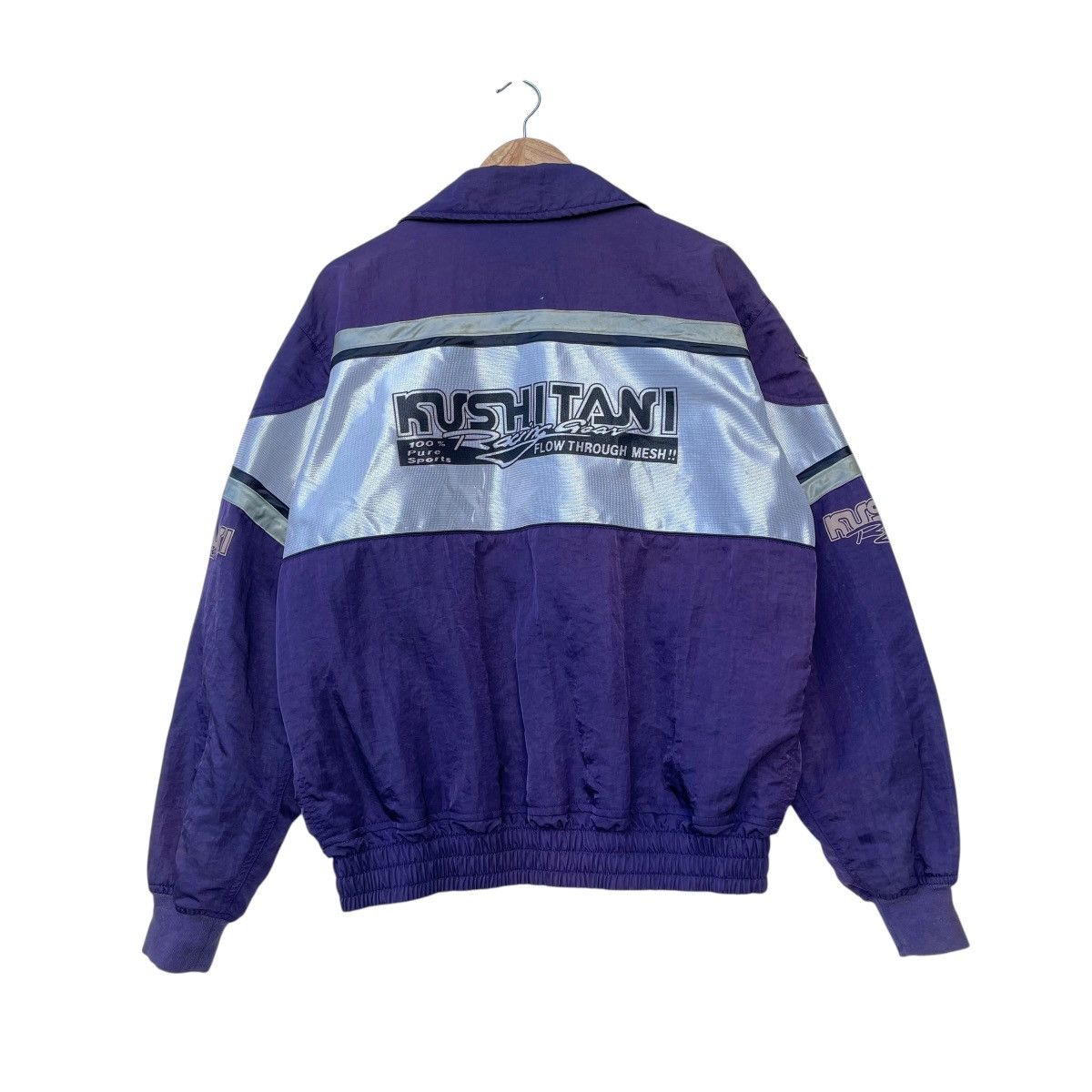 Kadoya 💥Vintage Kushitani Motorcycle Bomber Jacket Size US M / EU 48-50 / 2 - 1 Thumbnail