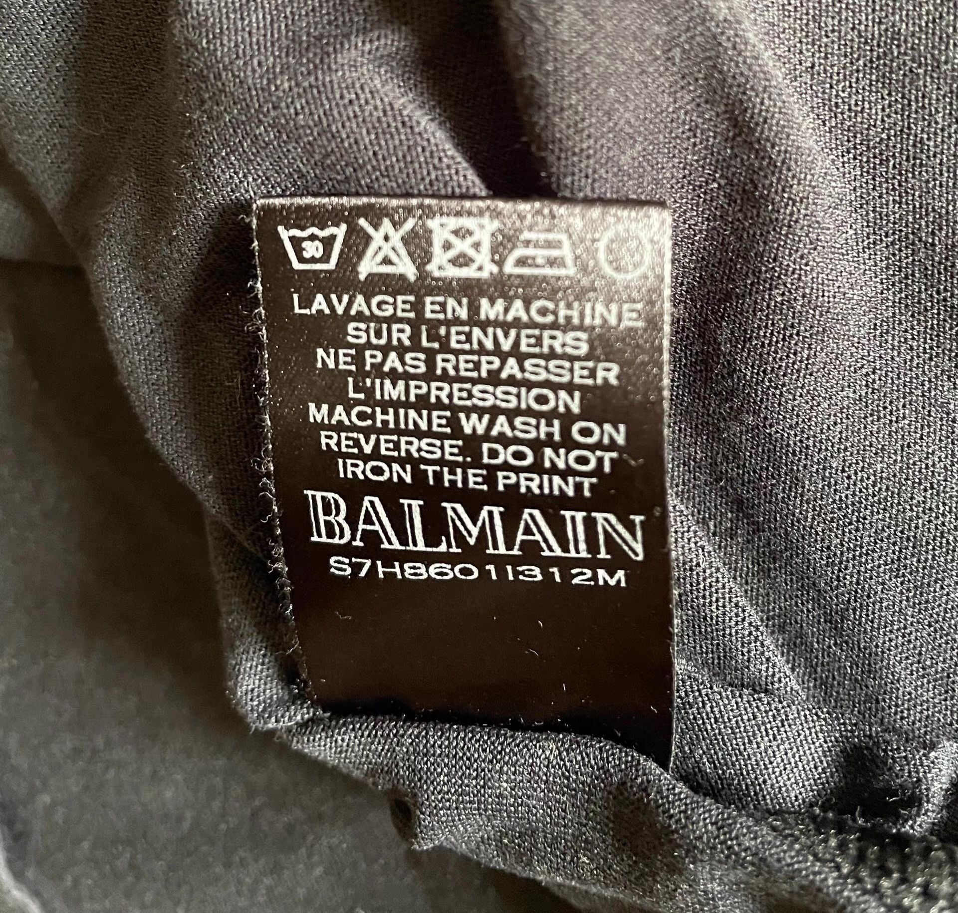 Balmain Balmain short-sleeve T-shirt Size US M / EU 48-50 / 2 - 6 Thumbnail