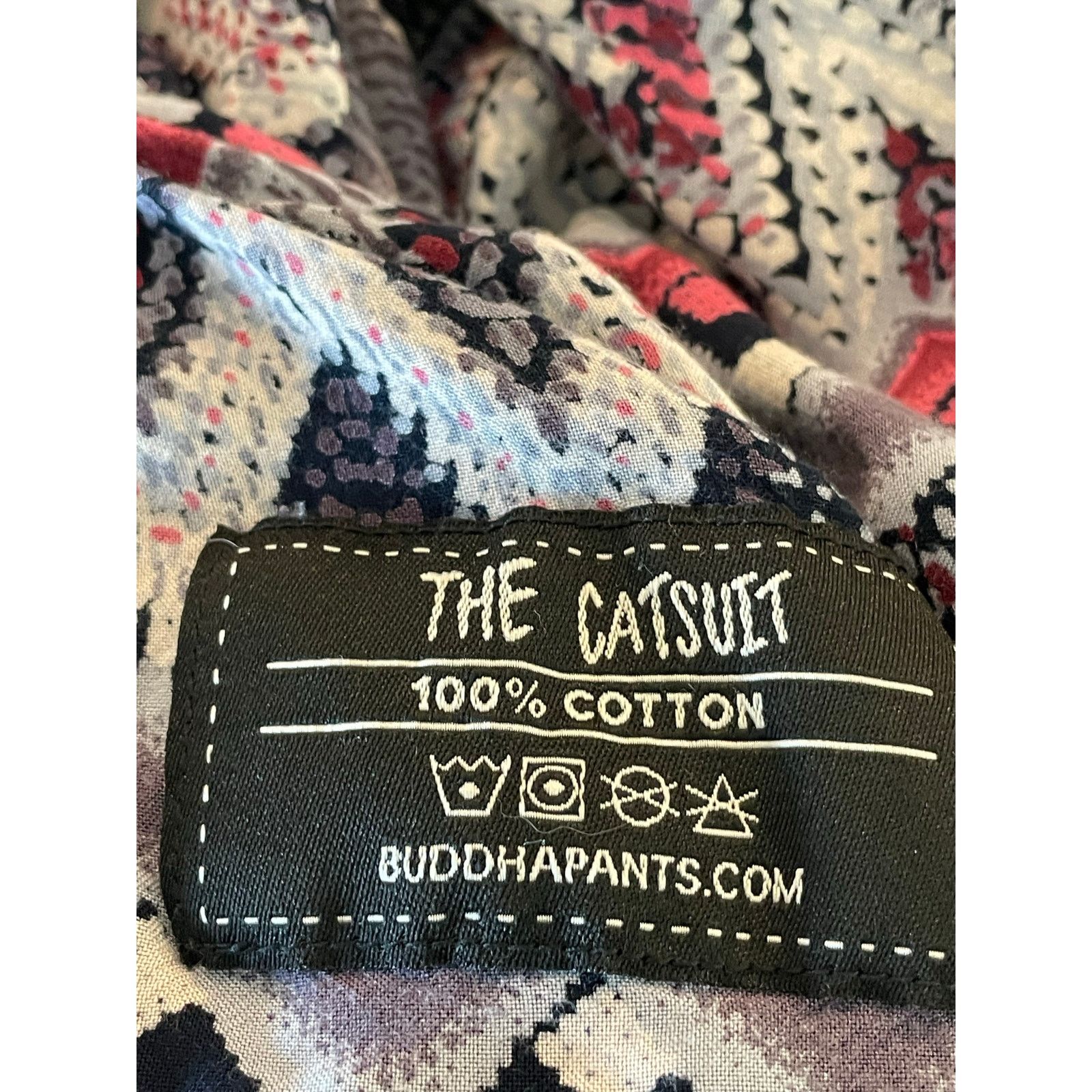 Other Buddha Pants Zag Harem Jumpsuit The Catsuit M 100% Cotton Size 32" / US 10 / IT 46 - 4 Thumbnail