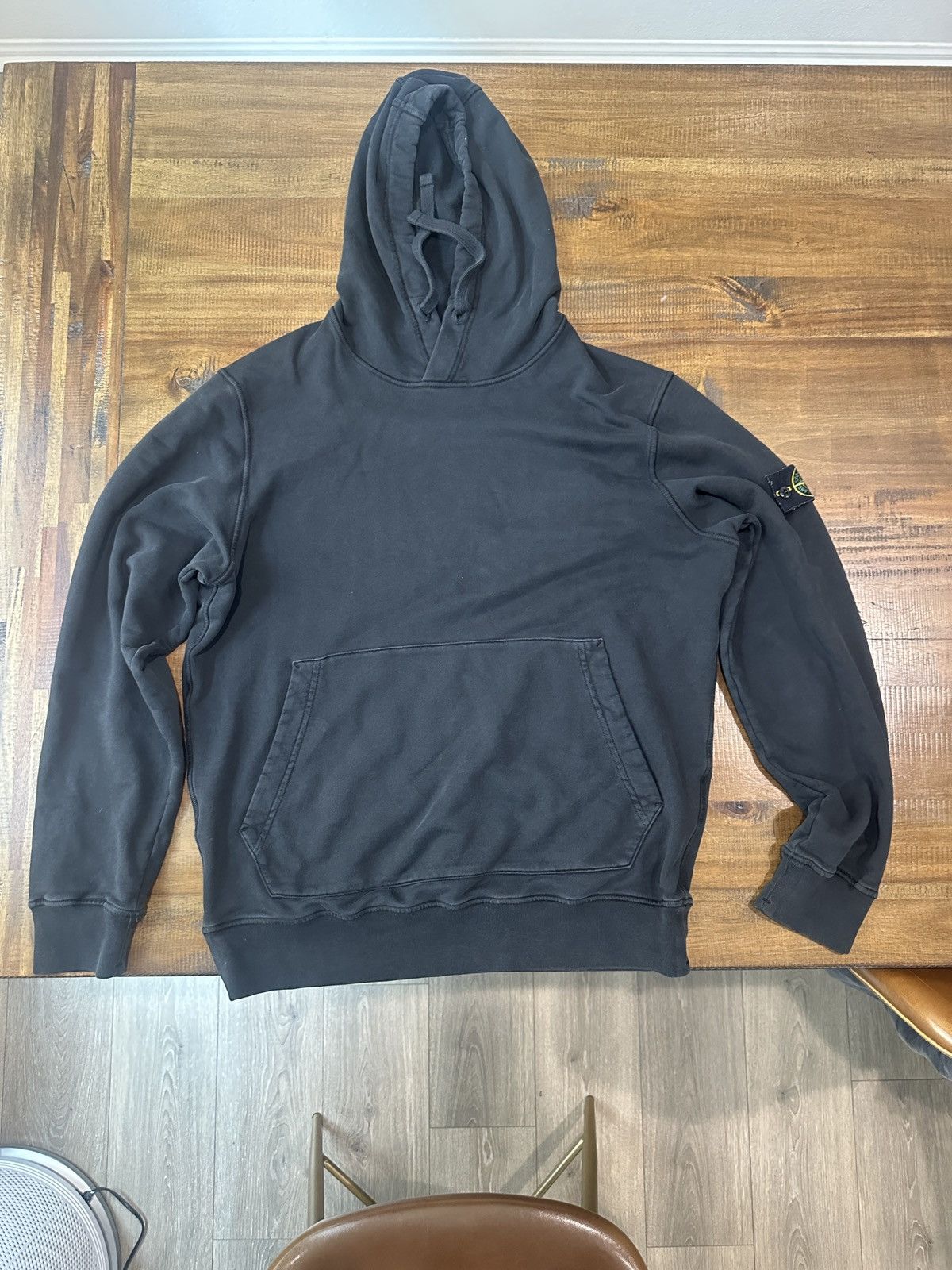 Stone Island Garment Dyed Hoodie | Grailed