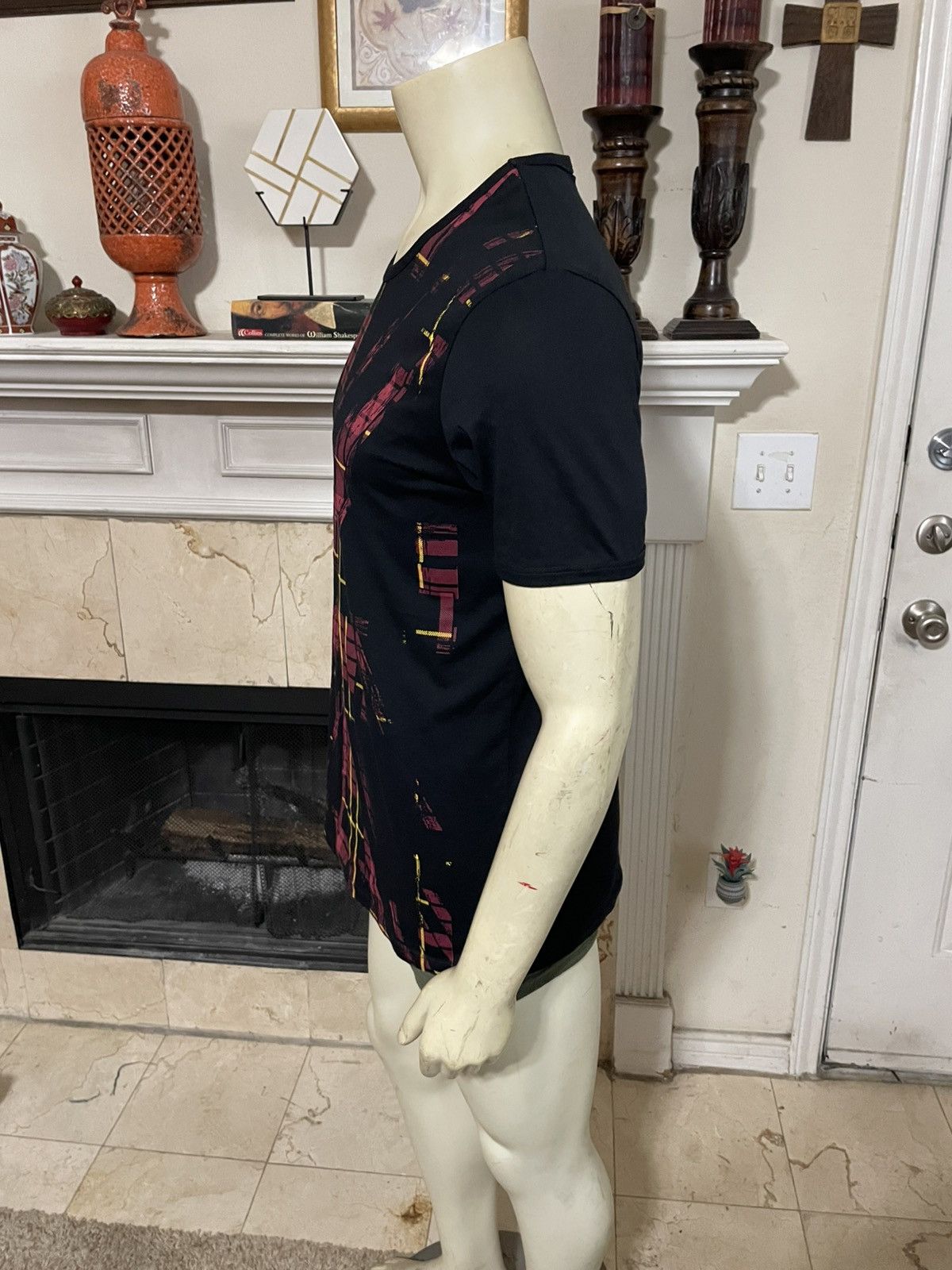 Alexander McQueen Plaid Patches Crewneck t shirt Size US M / EU 48-50 / 2 - 7 Thumbnail