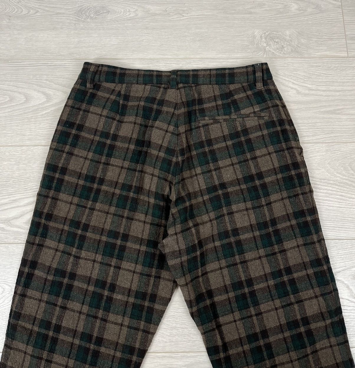 YMC You Must Create YMC London Wool Plaid Pants Size US 30 / EU 46 - 8 Thumbnail