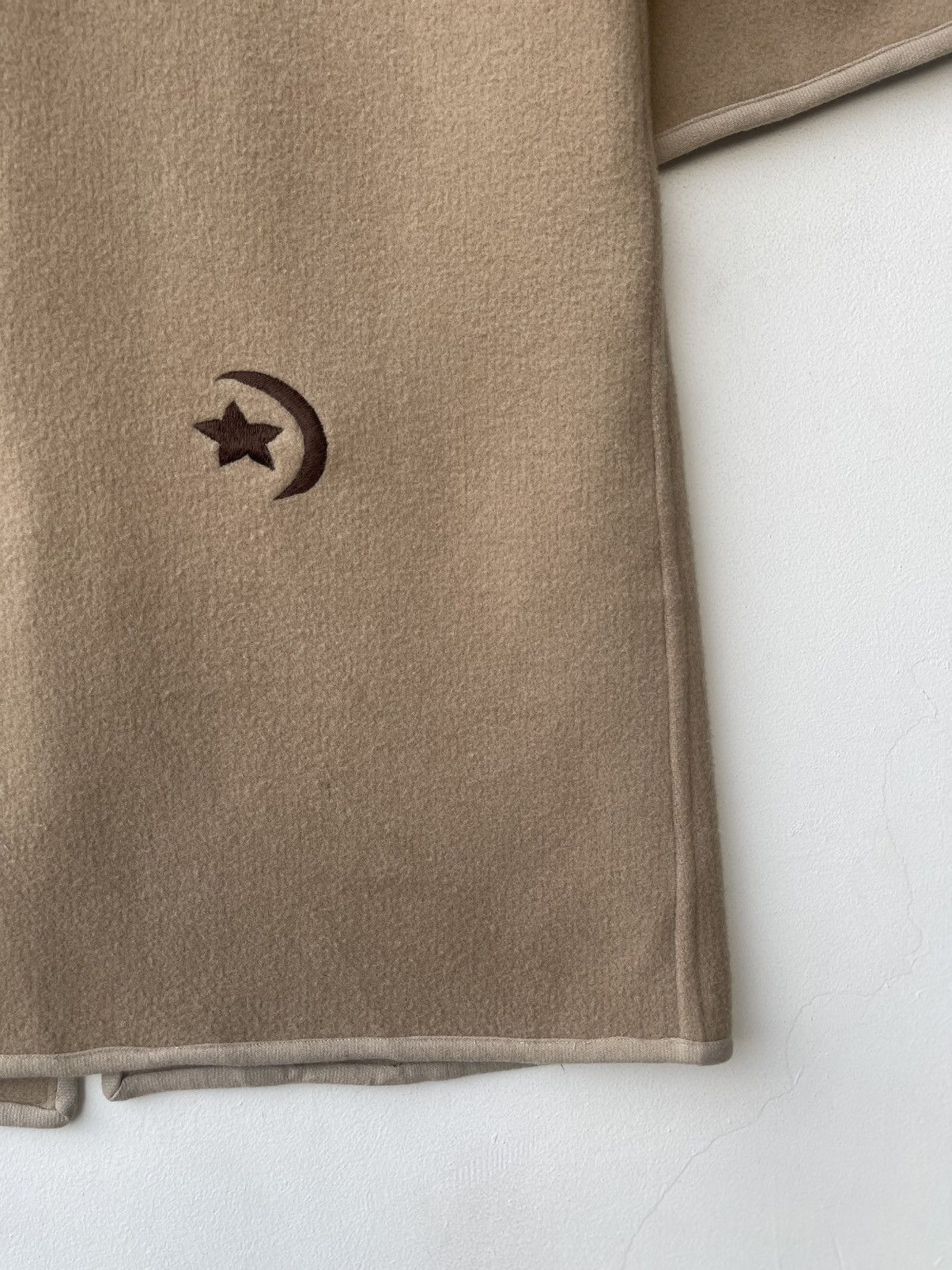 Kansai Yamamoto ARCHIVAL Kansai Yamamoto Wool Coat Embroidered Symbols Rare Size US L / EU 52-54 / 3 - 13 Thumbnail