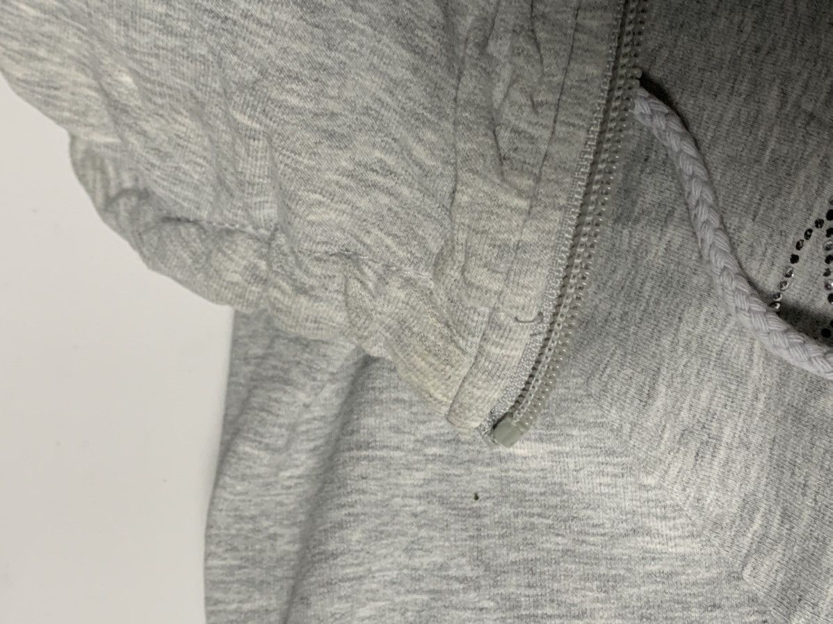 If Six Was Nine × Vintage VINTAGE Y2K GLAMOUR ZIP HOODIE Size L / US 10 / IT 46 - 8 Thumbnail