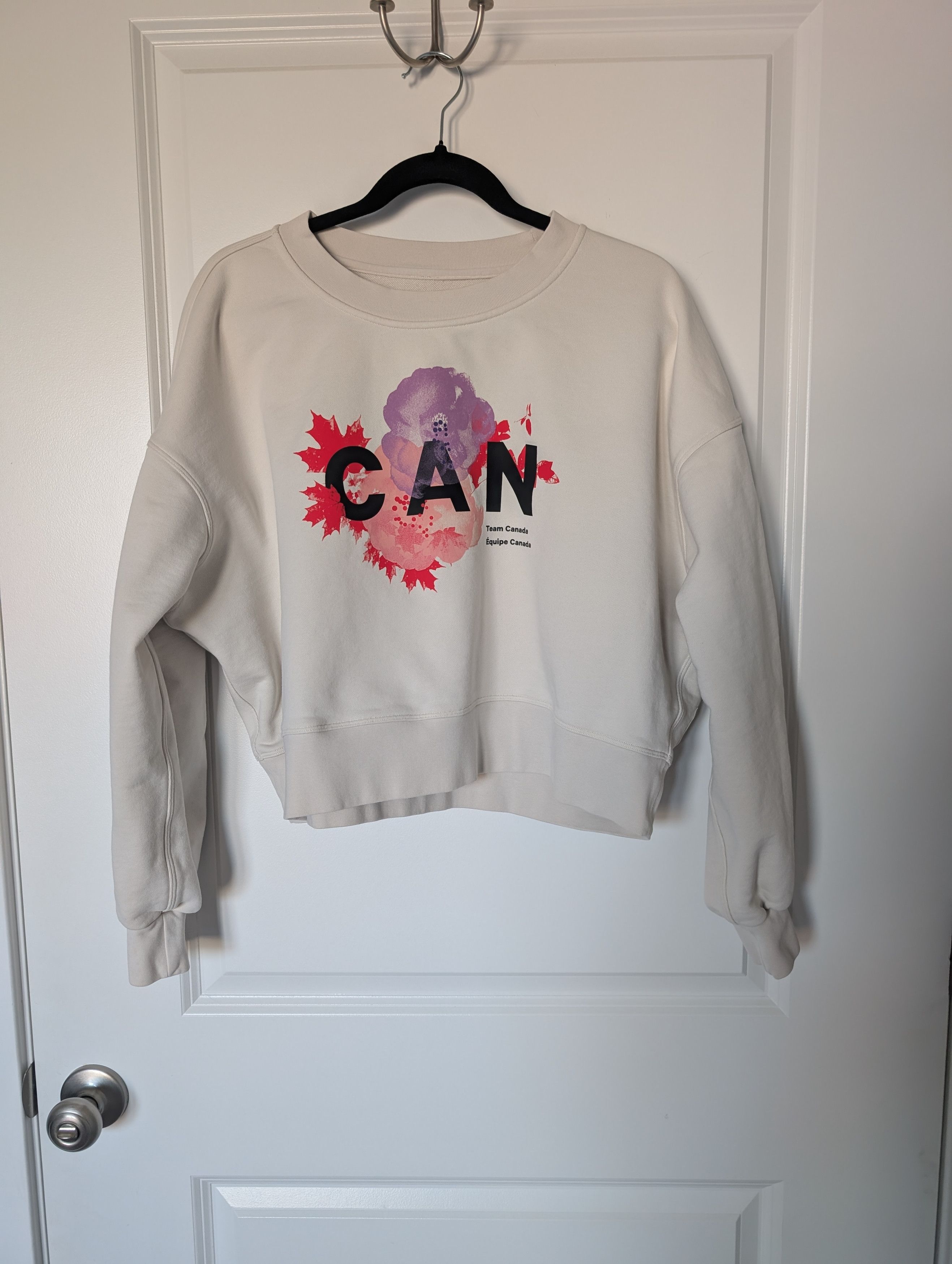 Lululemon Lululemon x Team Canada Perfectly Oversized Sweatshirt Size M / US 6-8 / IT 42-44 - 2 Thumbnail