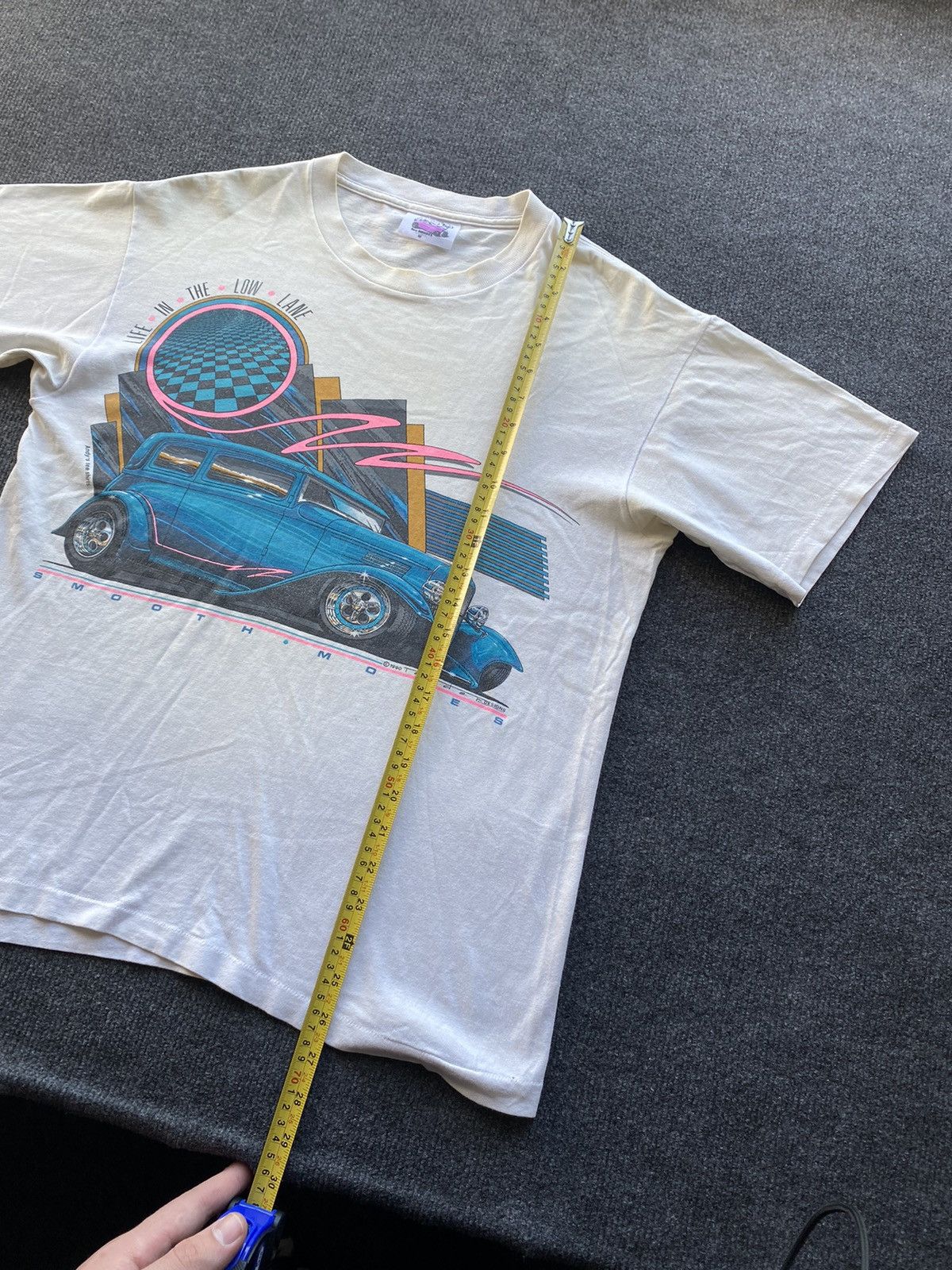 Vintage 🔥1990 Andy’s Smooth Moves Low Rider car art graphic tee m Size US M / EU 48-50 / 2 - 7 Thumbnail